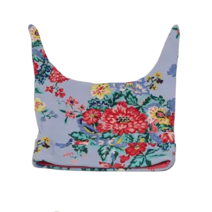 Floral Double Top Knot Hat