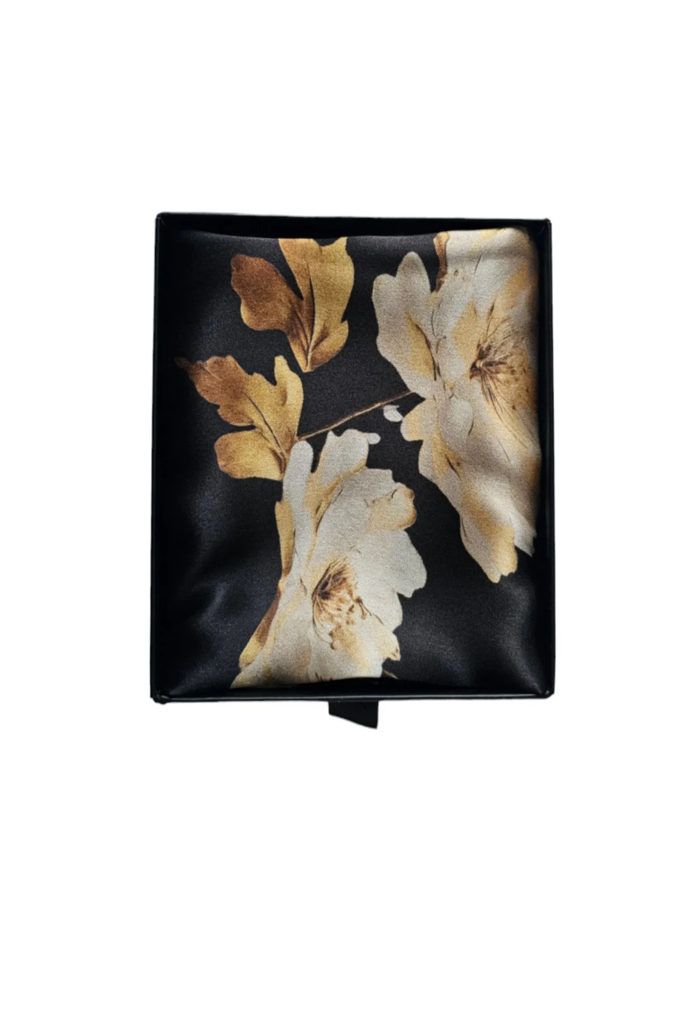 Floral Elegance Luxury Silk Scarf