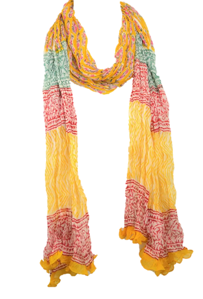 Floral fashion Chiffon Scarves