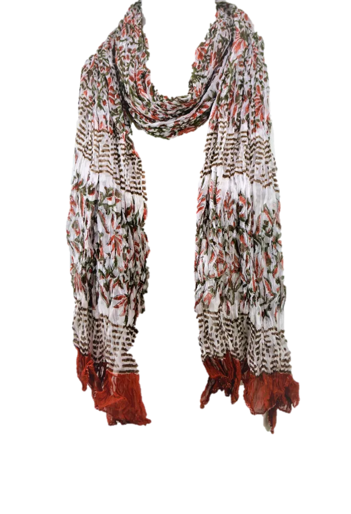 Floral fashion Chiffon Scarves