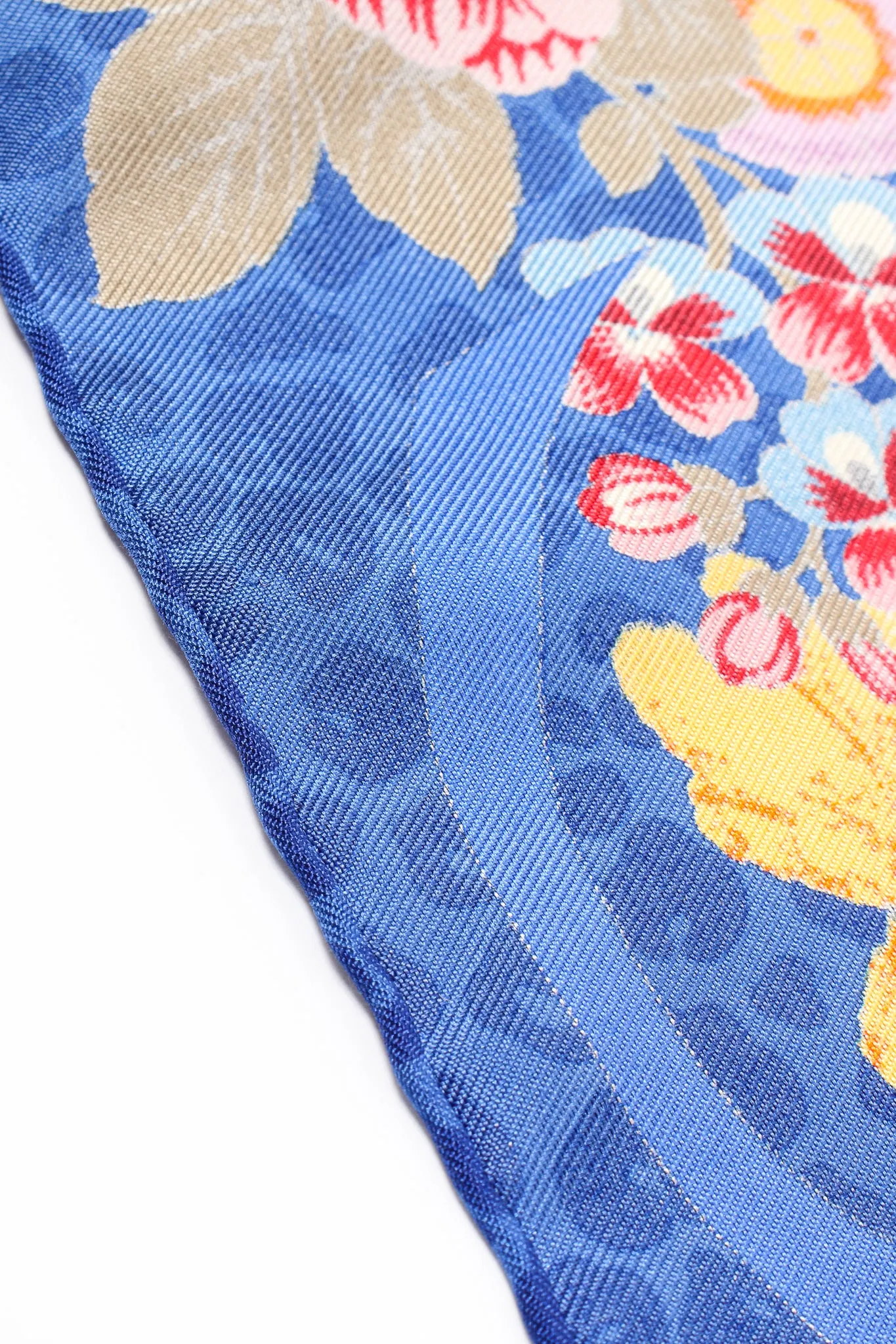 Floral Pansy Leopard Scarf