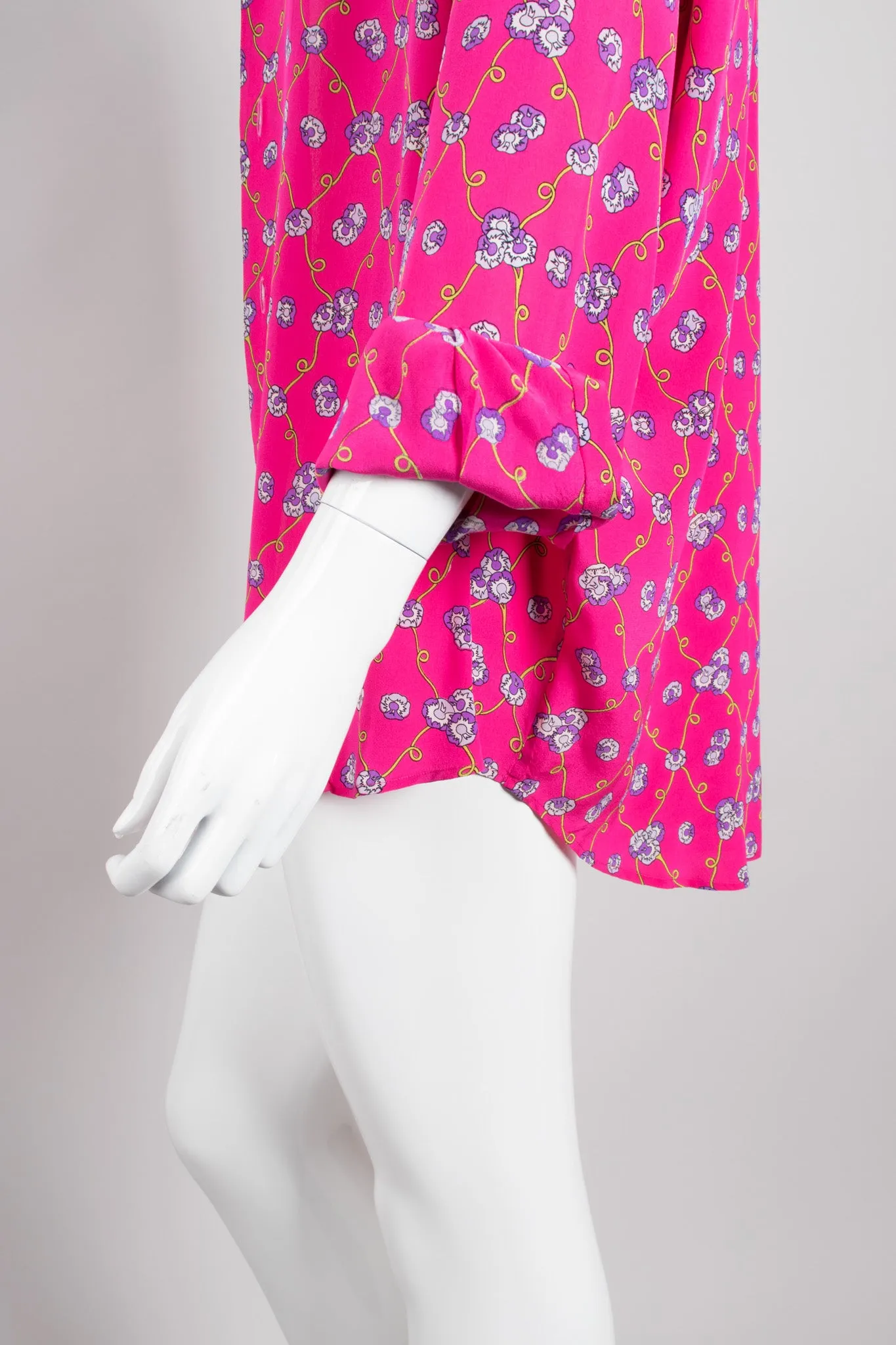 Floral Silk Shirt