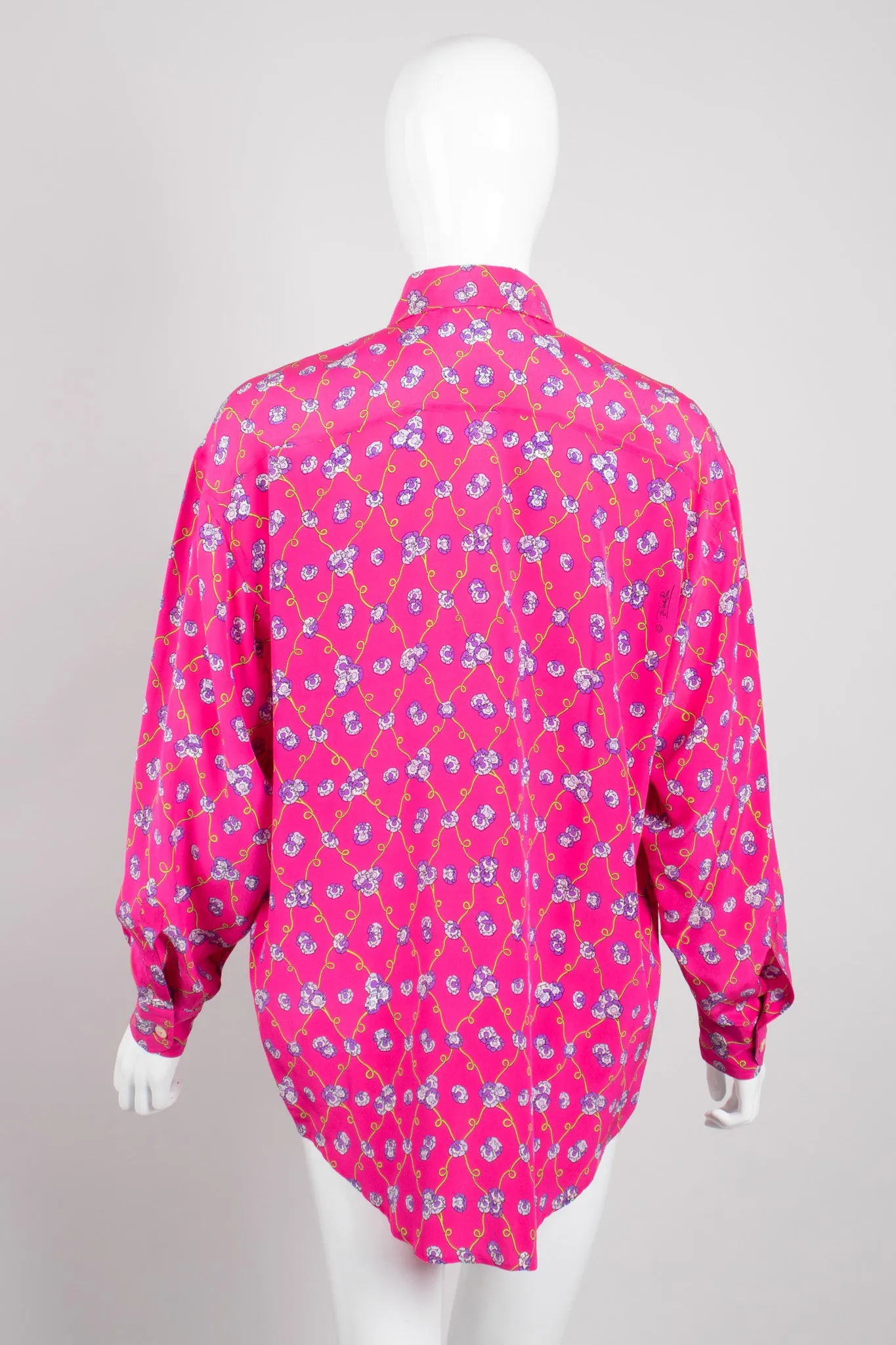 Floral Silk Shirt