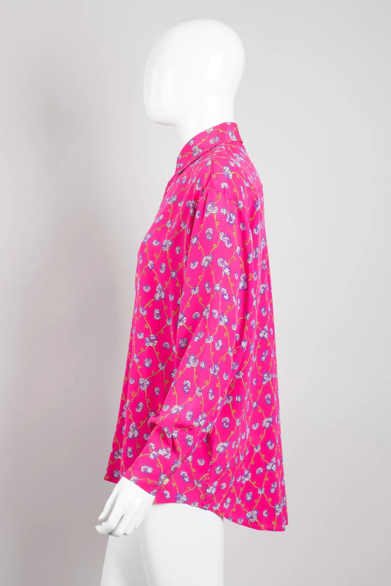 Floral Silk Shirt