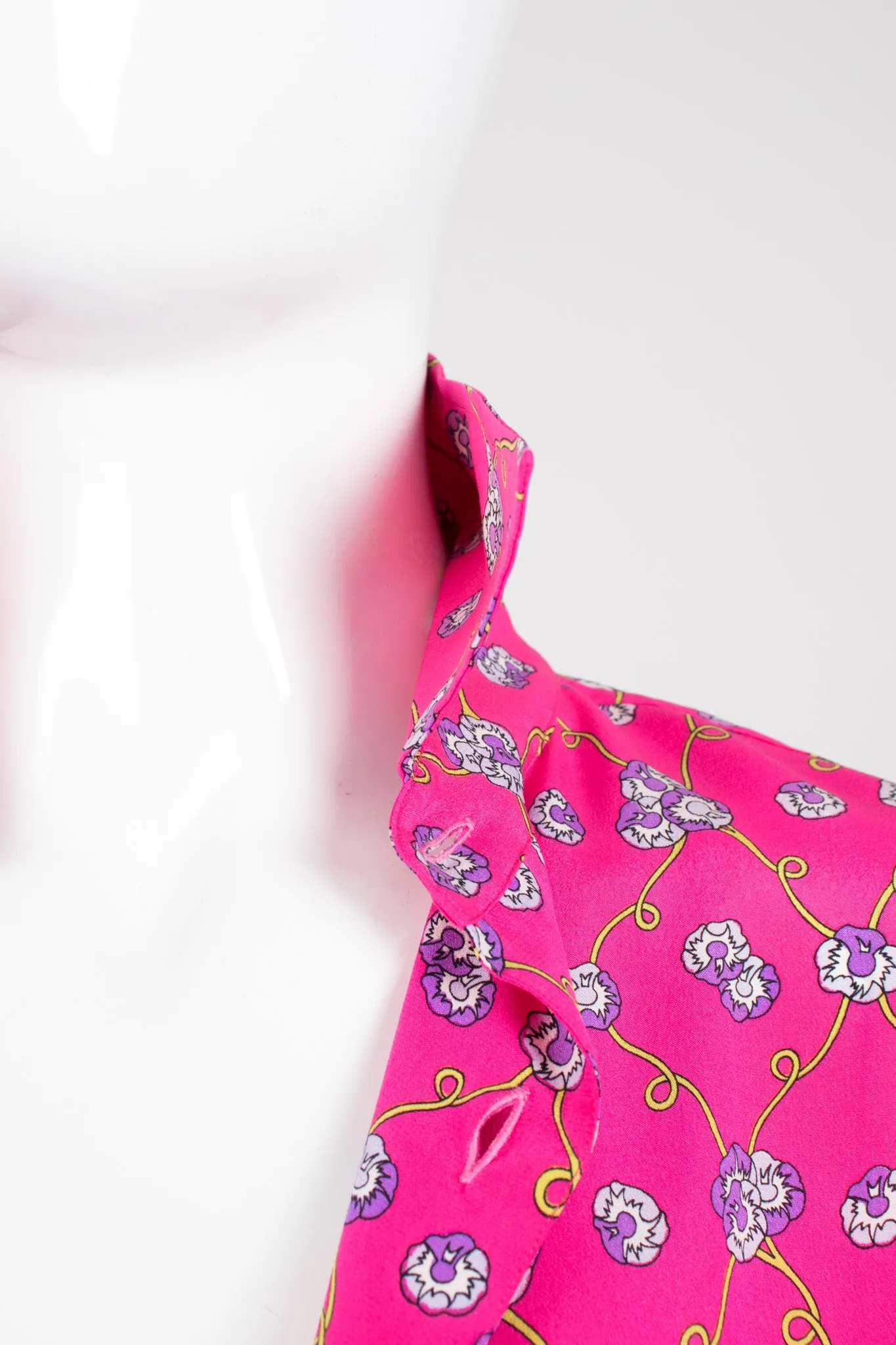 Floral Silk Shirt