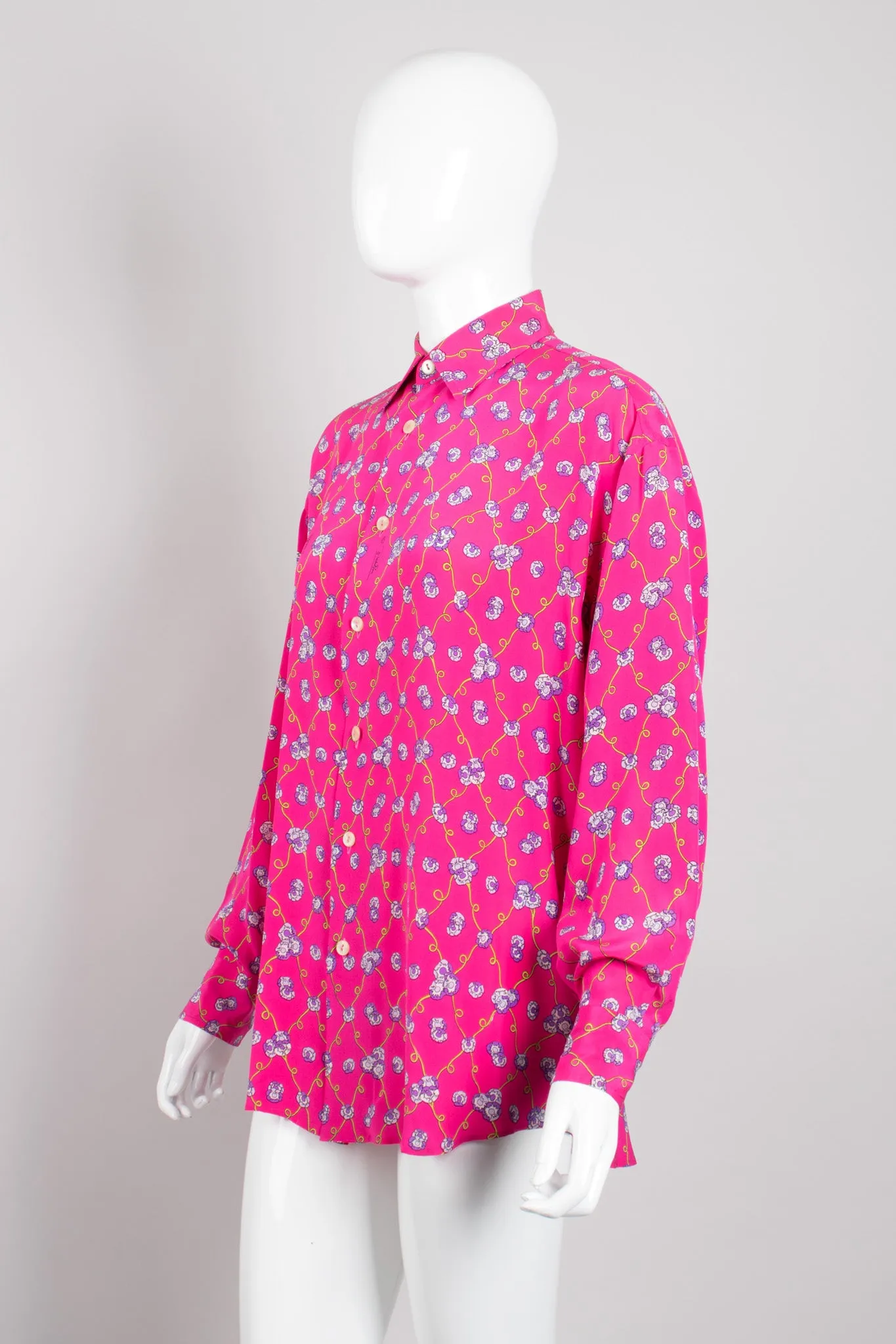 Floral Silk Shirt