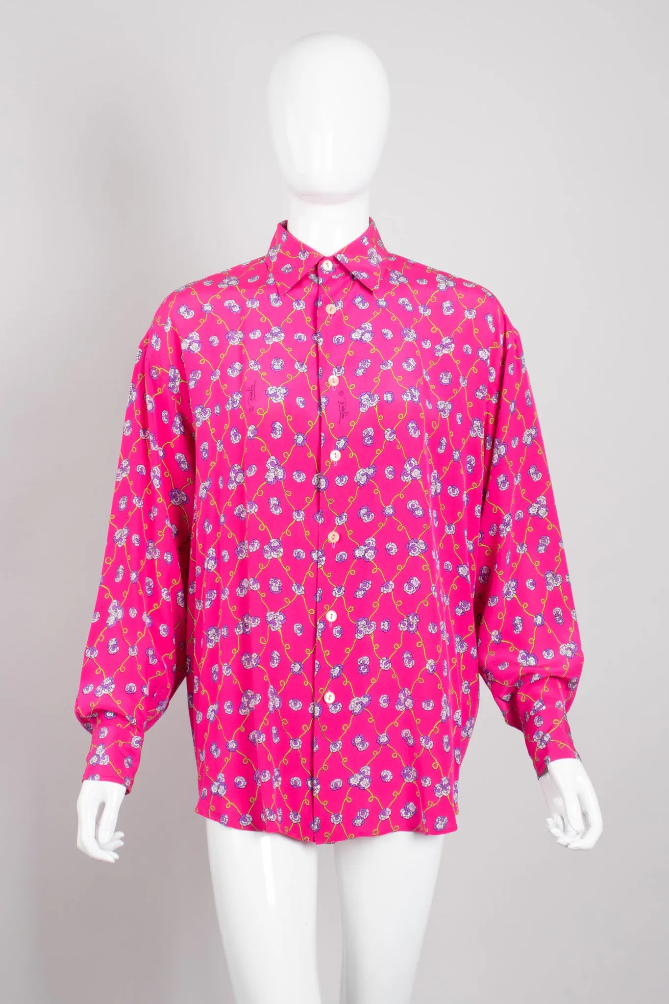 Floral Silk Shirt
