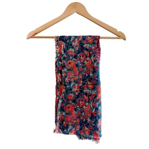 Floral Viscose Elegant Scarf, Stole