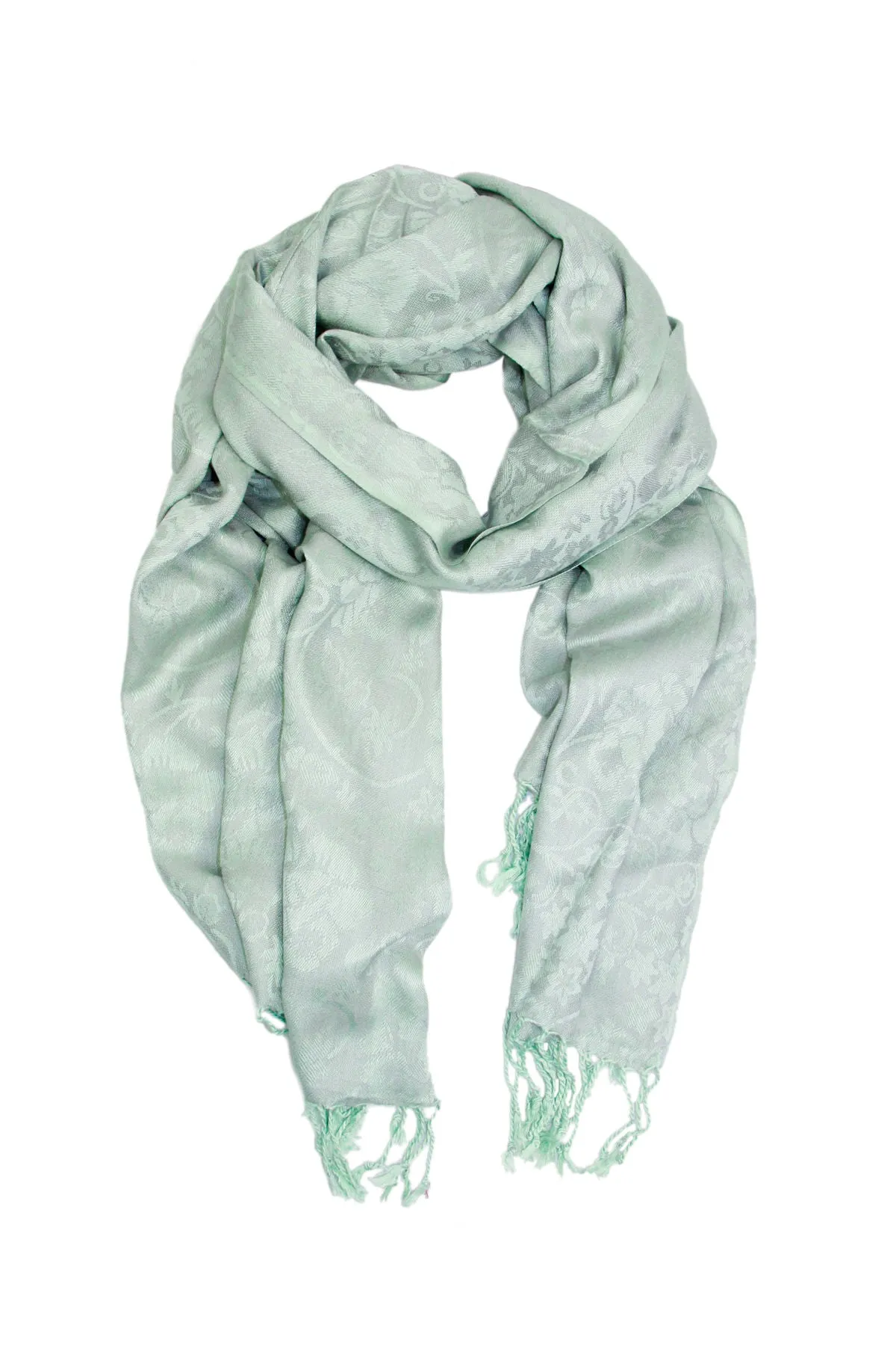 Floral Woven Scarf