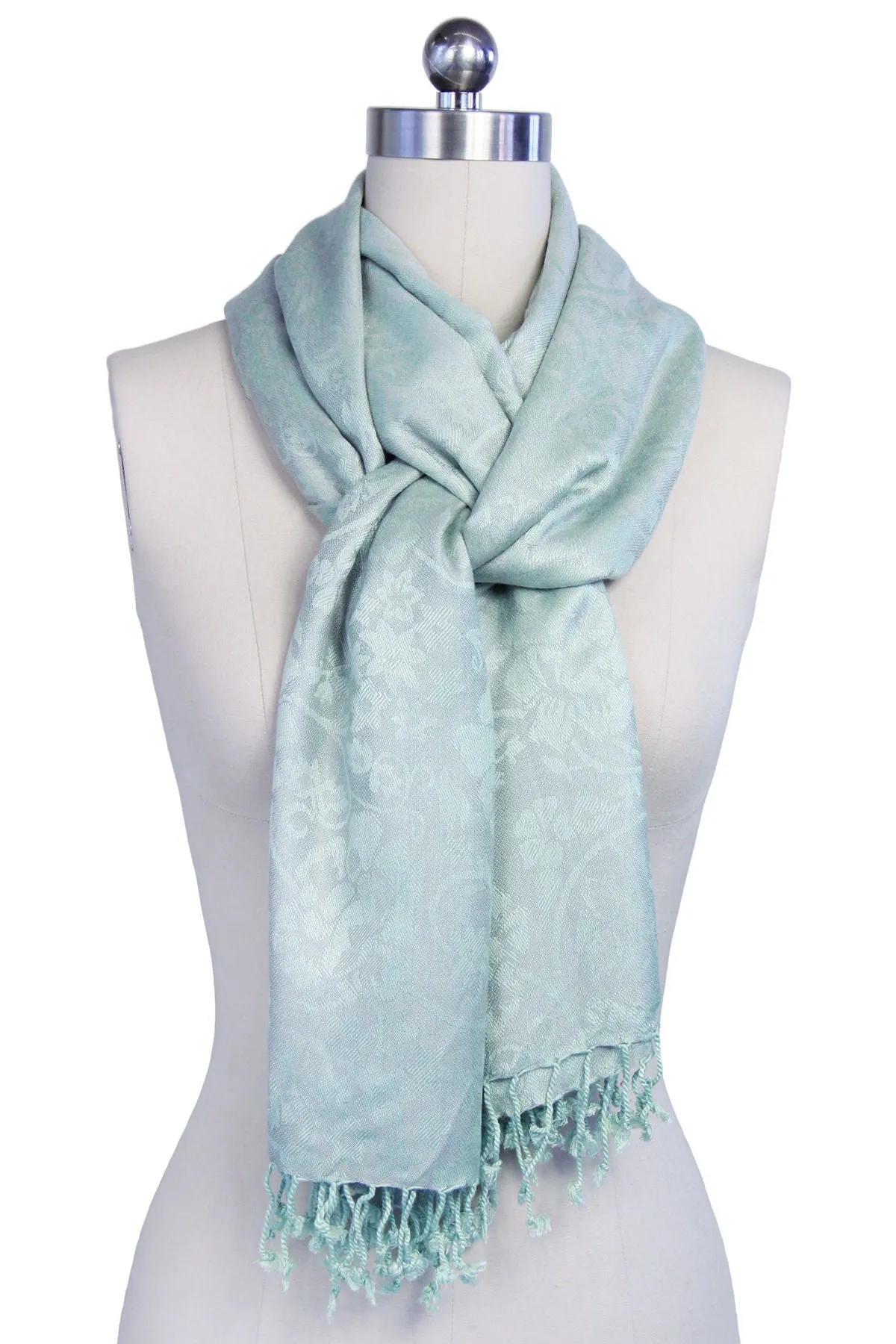 Floral Woven Scarf