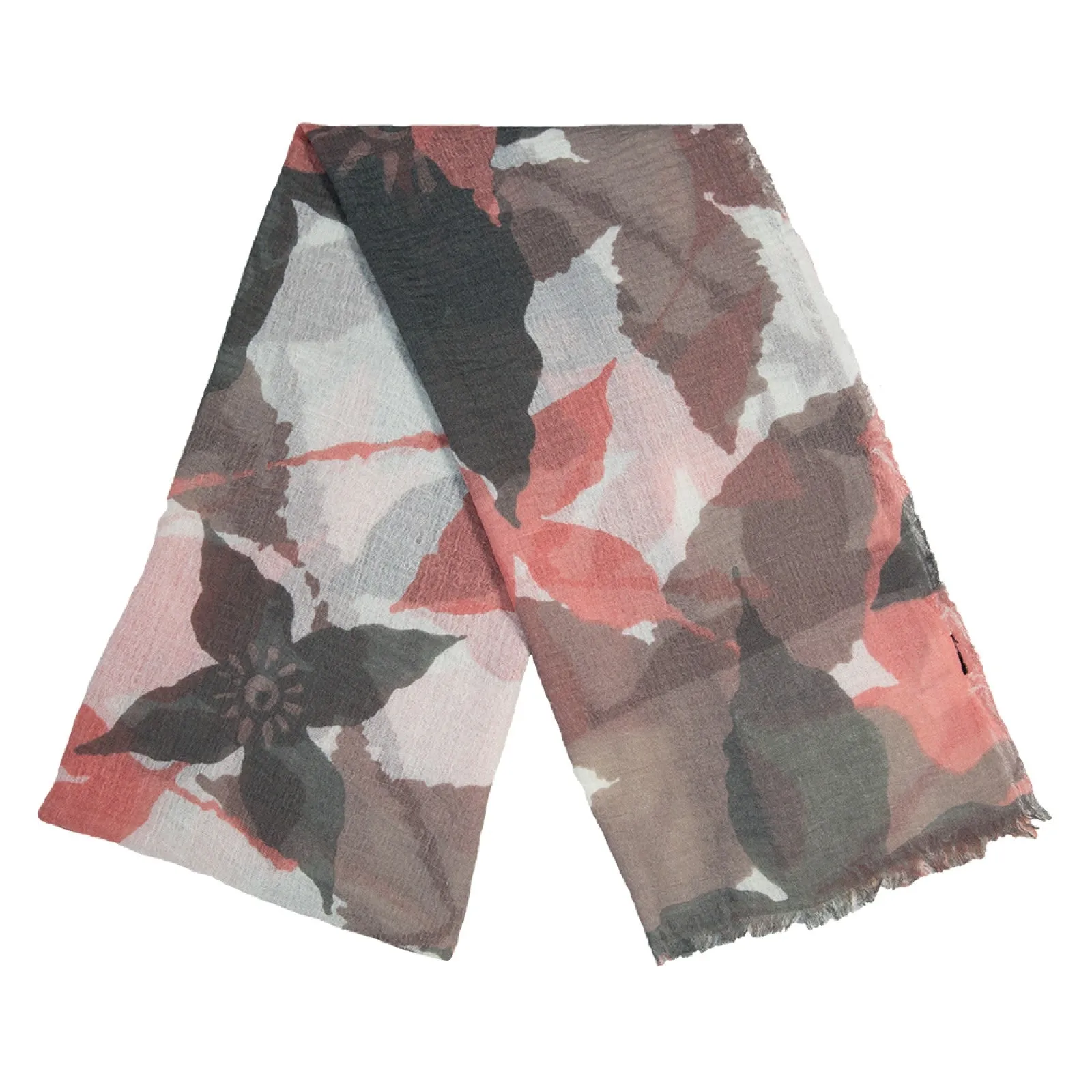 Flower and Leaves design Summer Light Scarves ( 5 Colors)