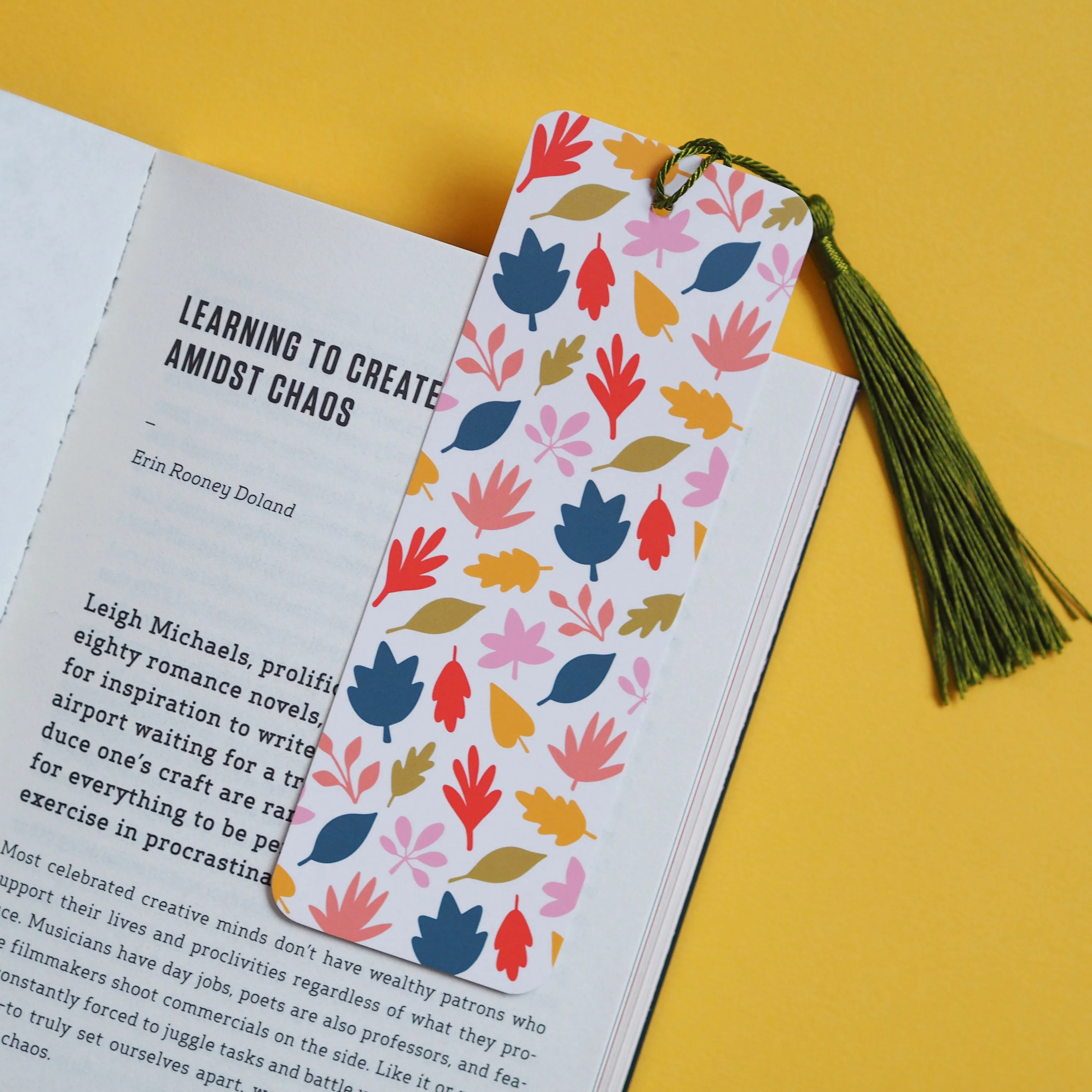 Forest Foliage Bookmark