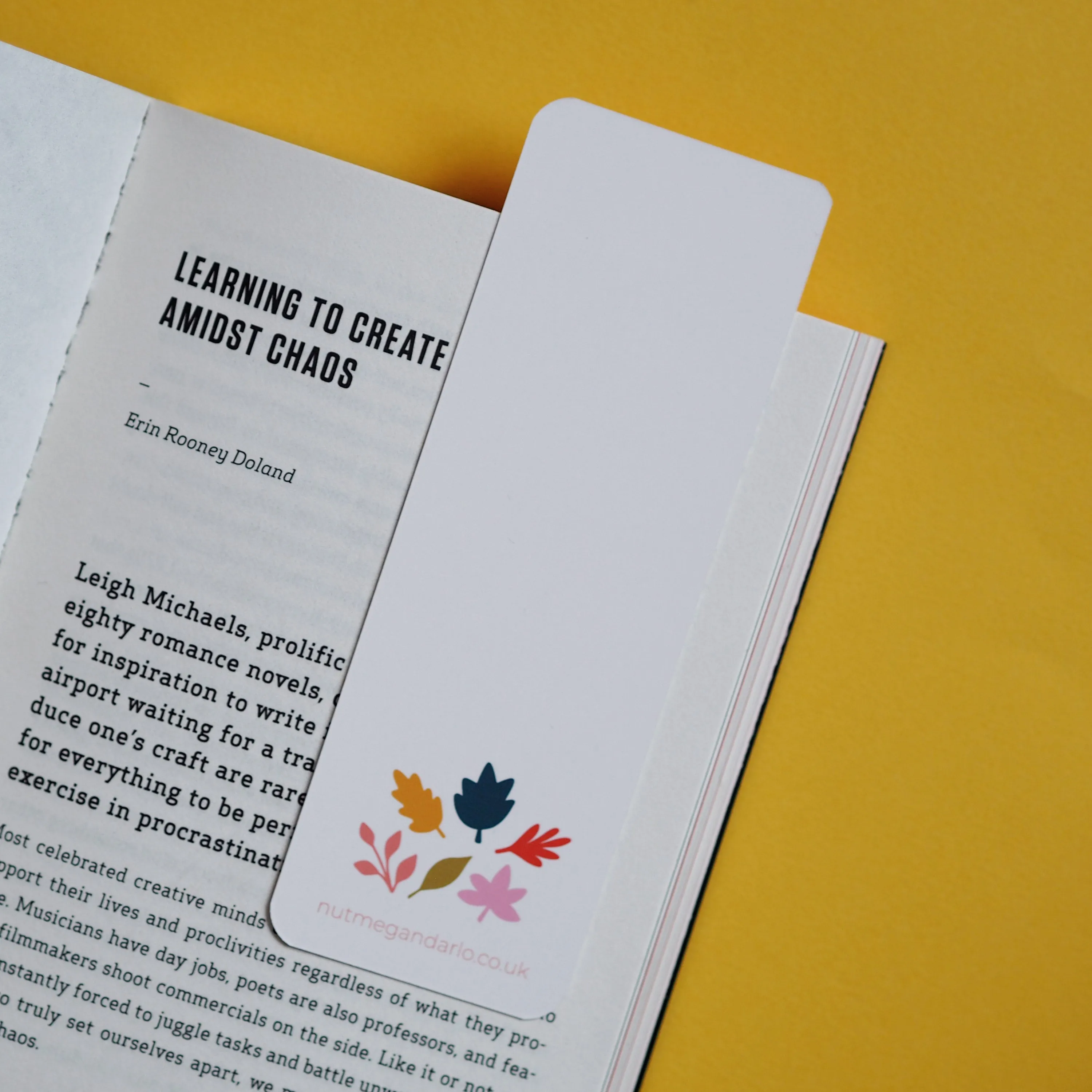 Forest Foliage Bookmark