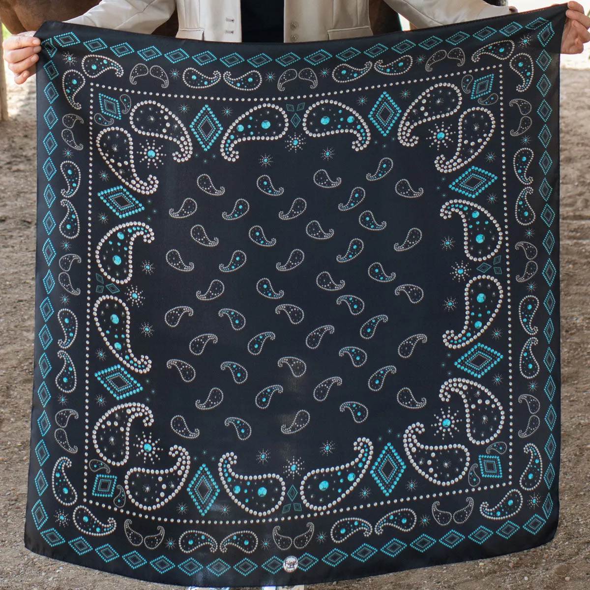 Fringe Scarves Pretty Paisley