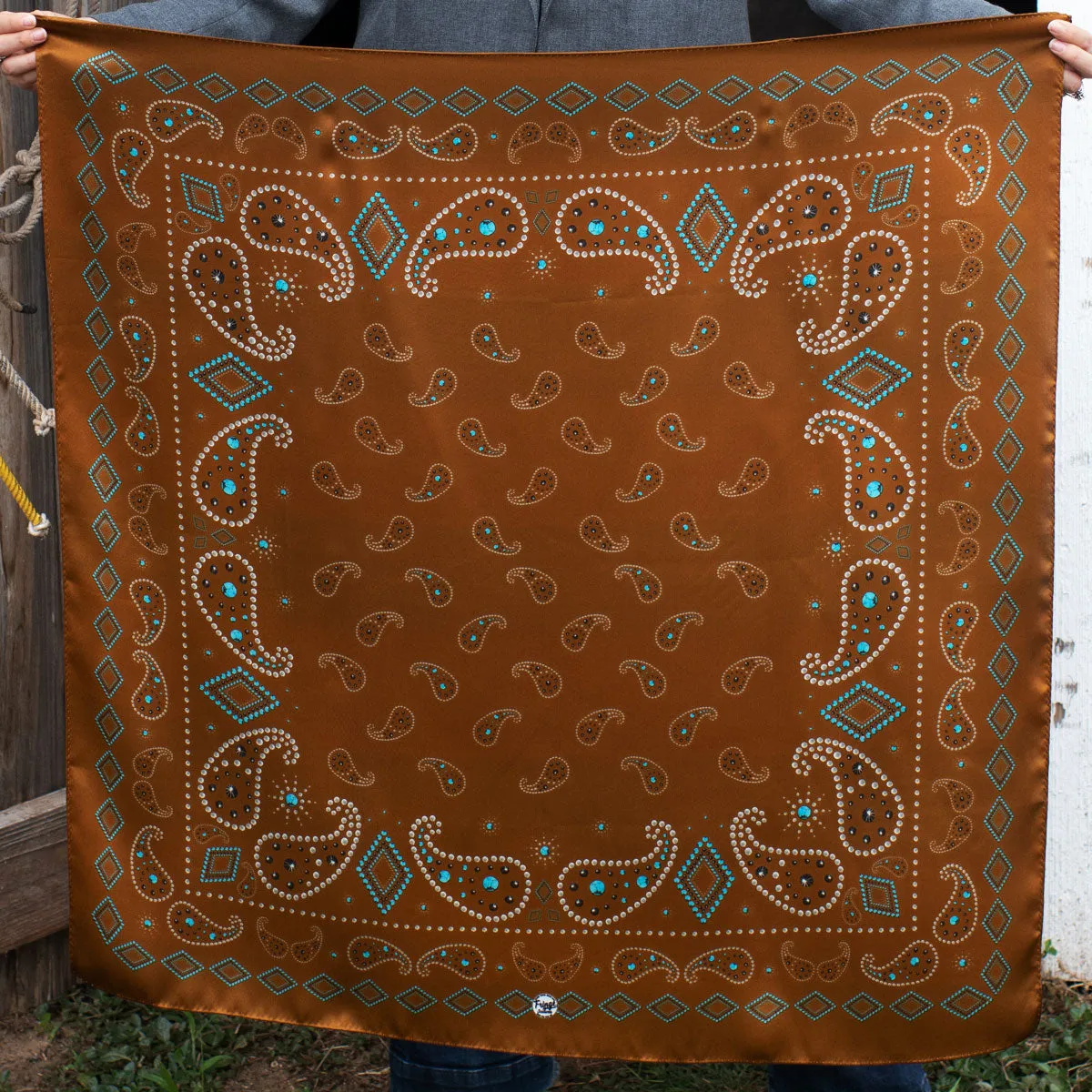 Fringe Scarves Pretty Paisley