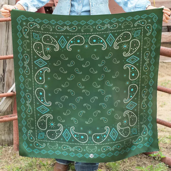 Fringe Scarves Pretty Paisley