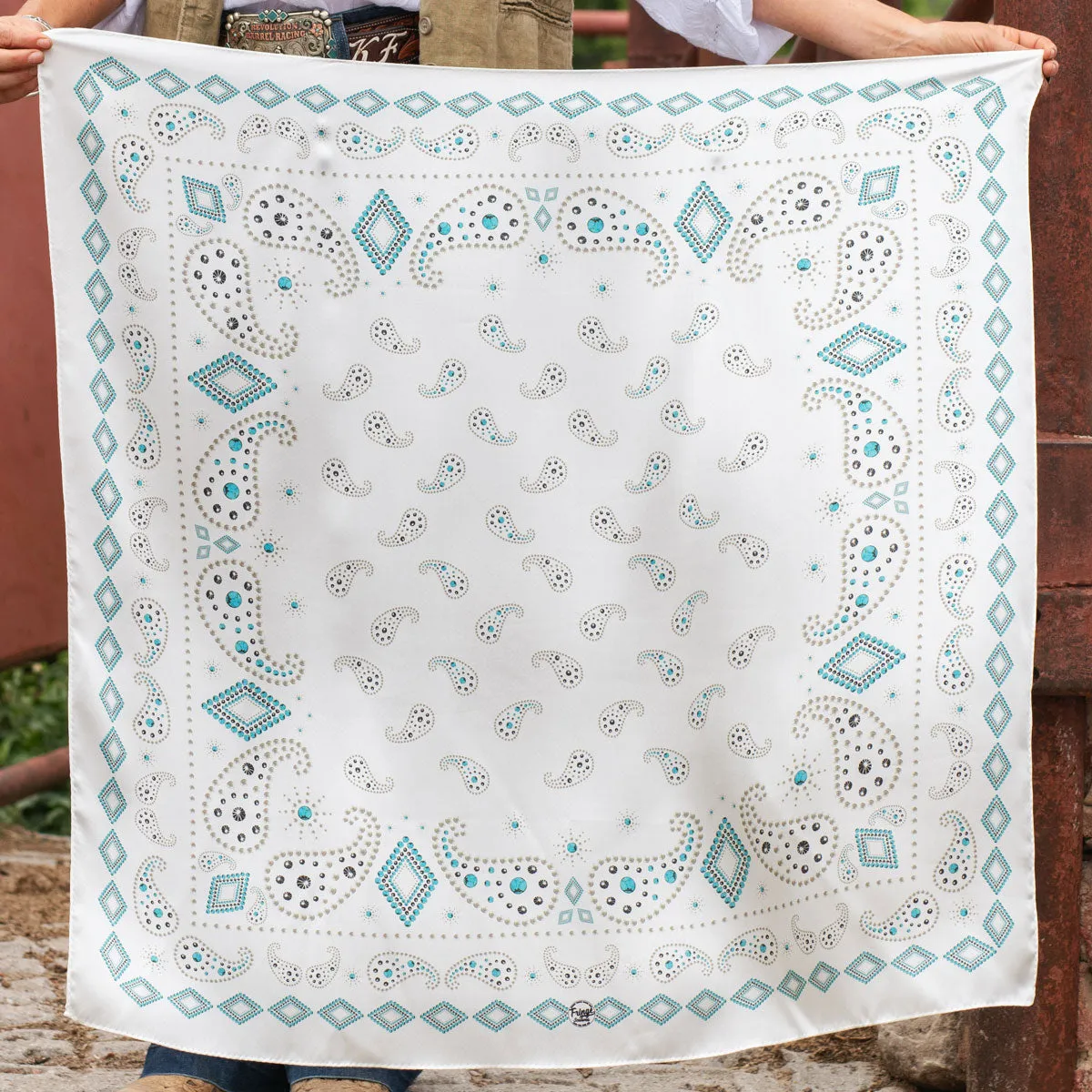 Fringe Scarves Pretty Paisley