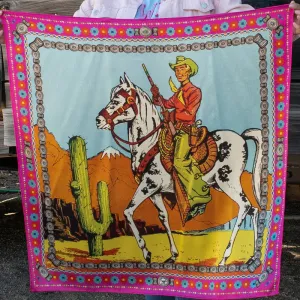 Fringe Scarves- Ranger Cowgirl Pink Shorty