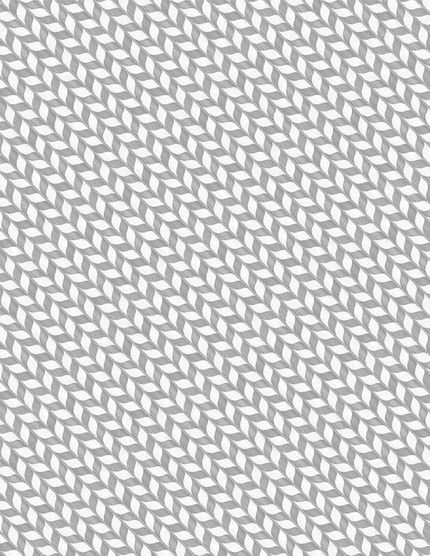 Frosty Merry-Mints by Wilmington Prints PEPPERMINT STRIPE/GRAY