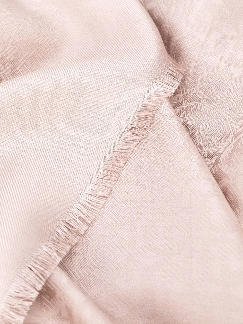 Gancini silk and wool stole