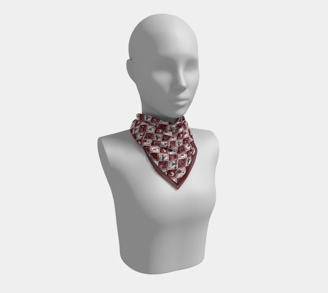 Garnet   Black Checkerboard Gameday 24 - Wholesale