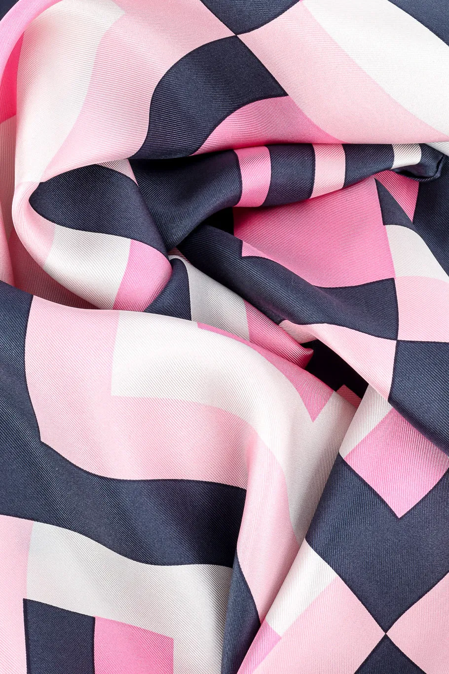 Geo Square Tetris Print Scarf