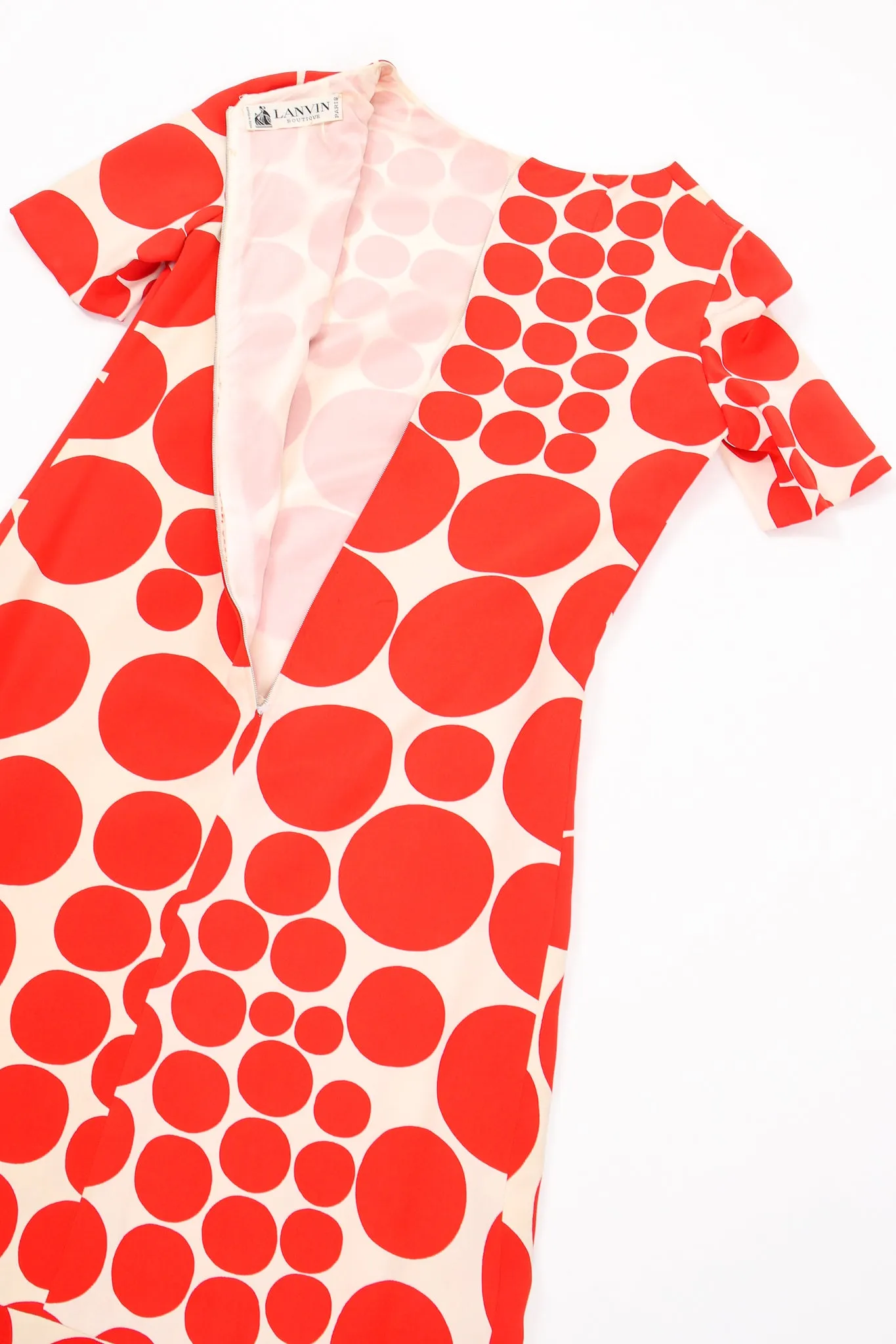 Geometric Dot Mermaid Gown