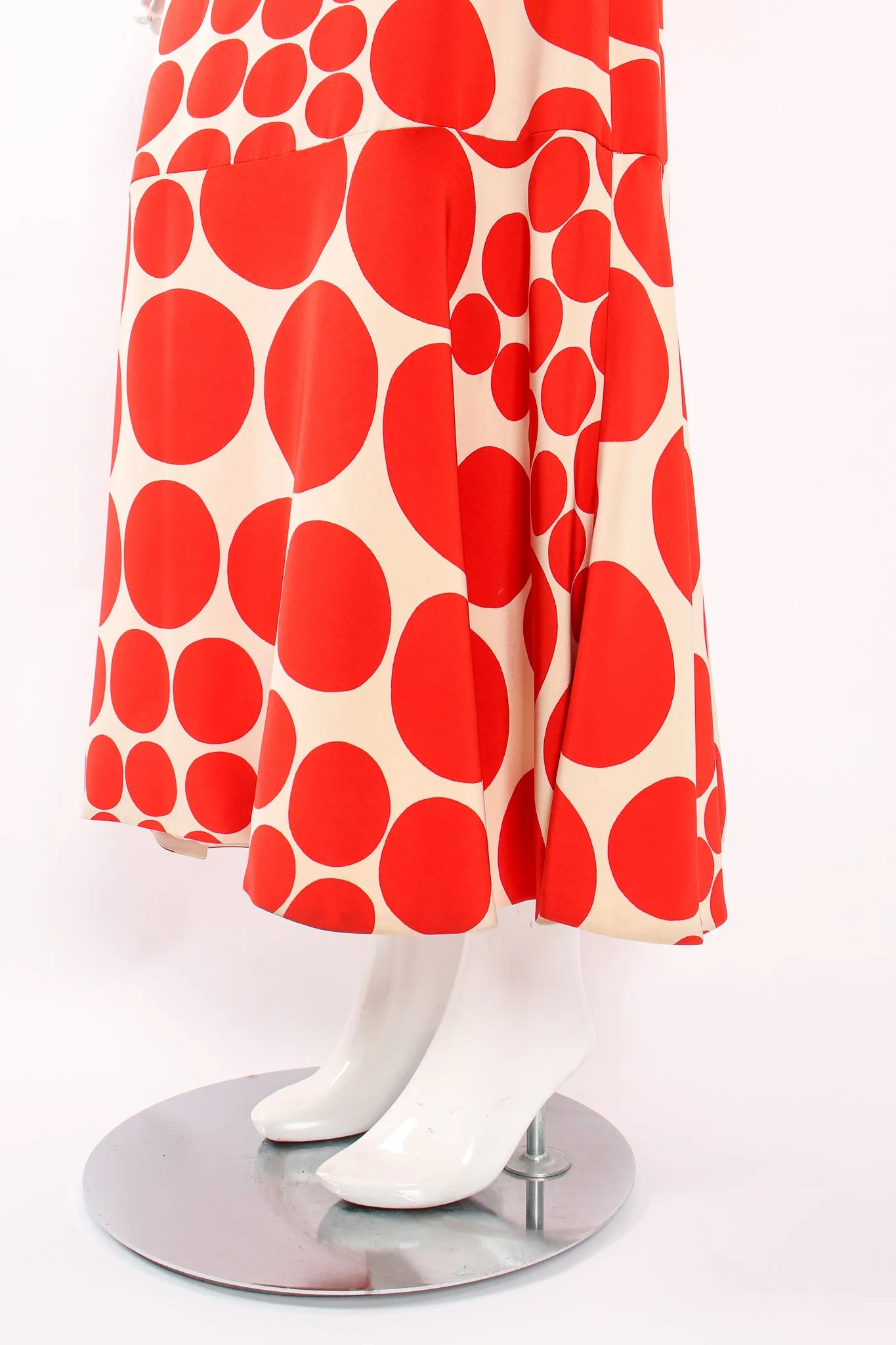 Geometric Dot Mermaid Gown