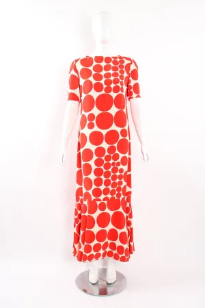 Geometric Dot Mermaid Gown