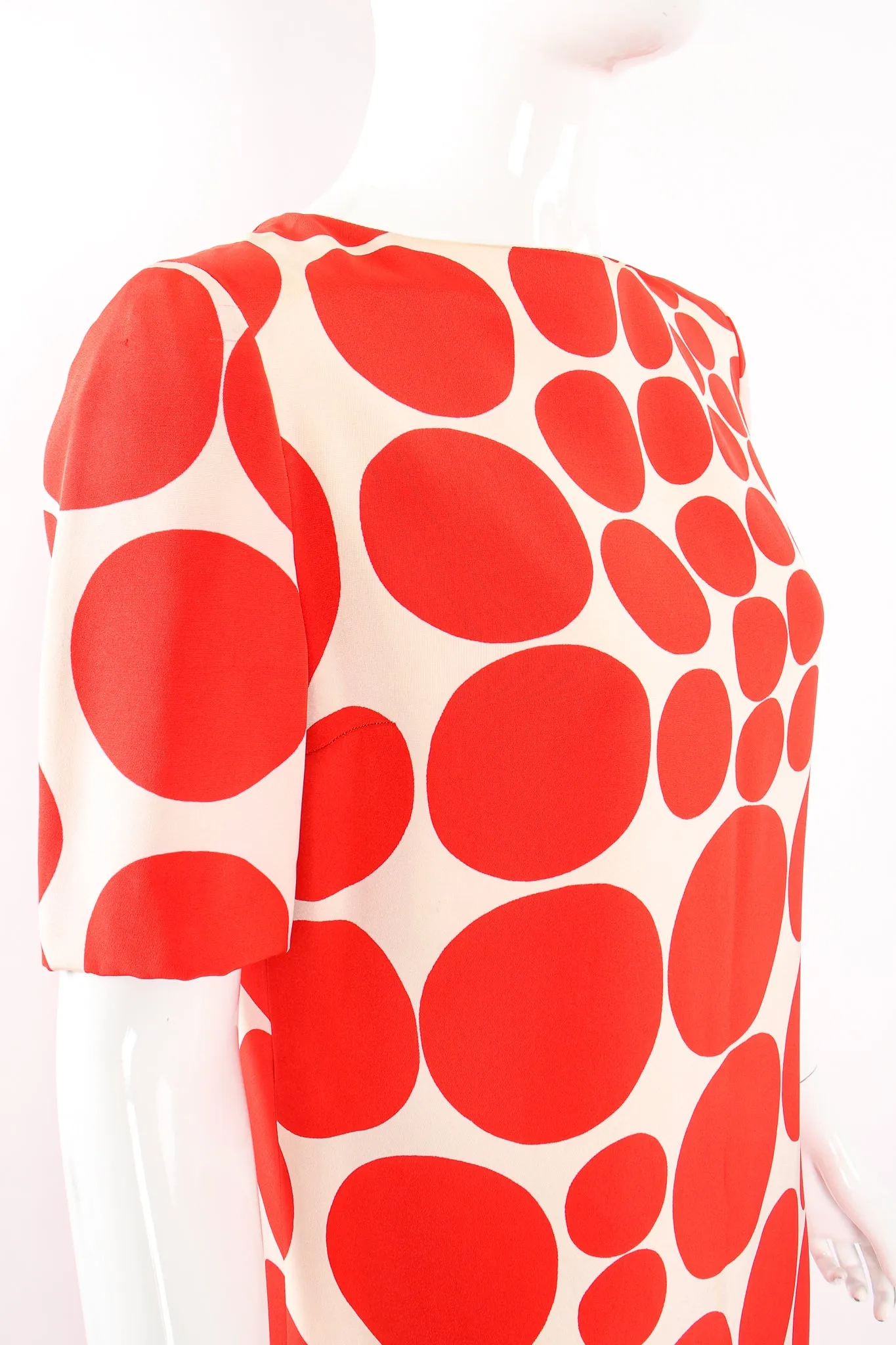 Geometric Dot Mermaid Gown