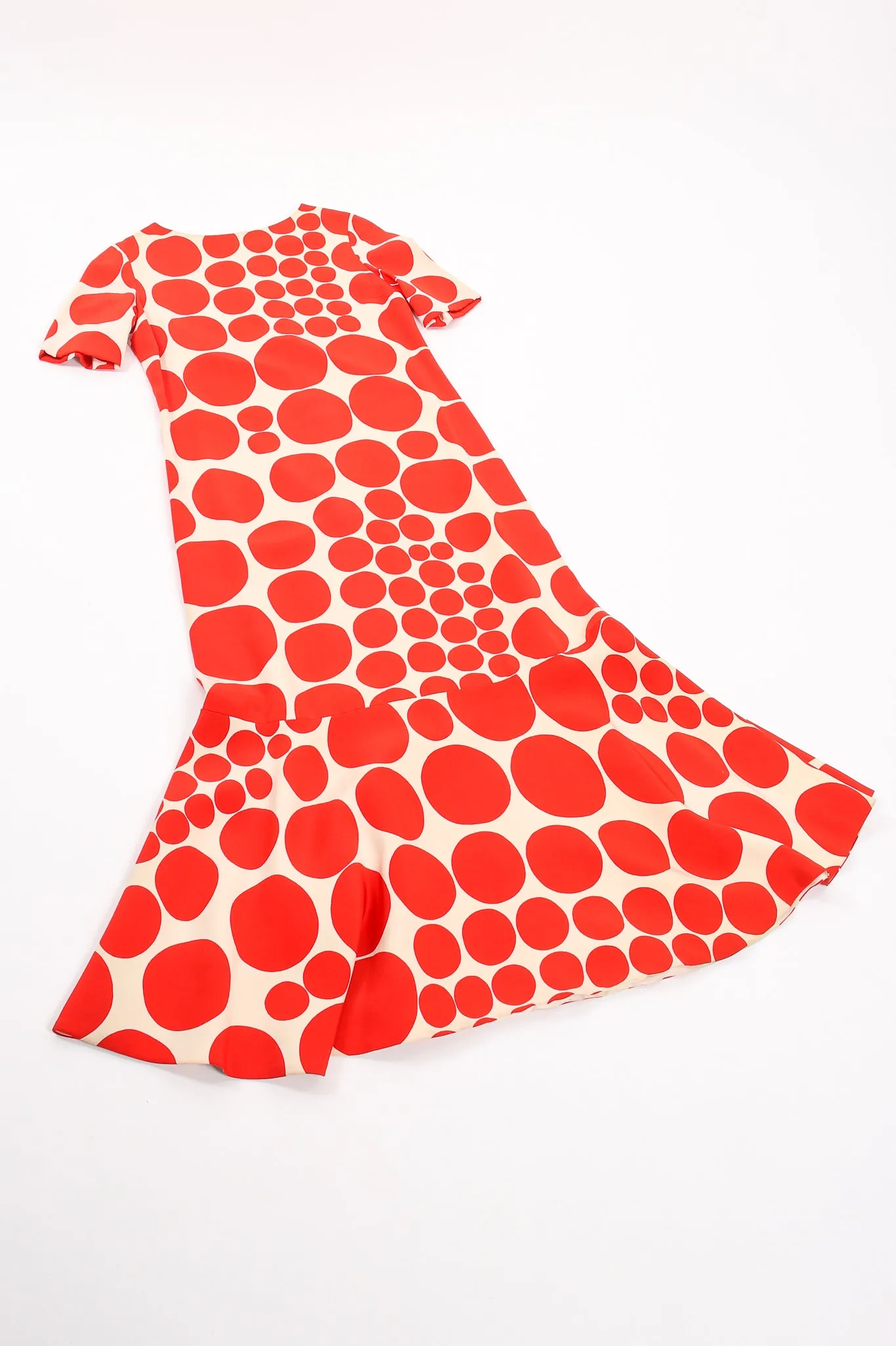 Geometric Dot Mermaid Gown
