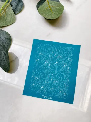 Geometric Shapes Silk Screen