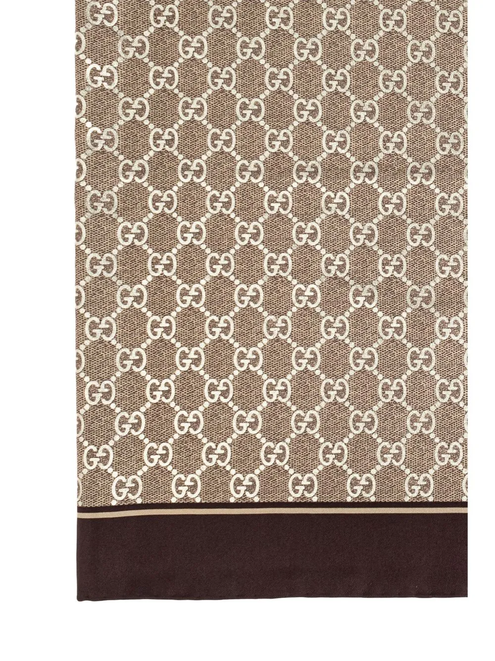 Gg silk foulard