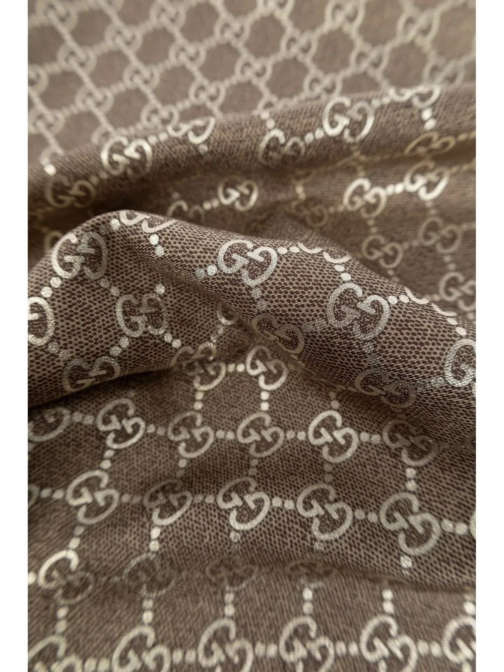 Gg silk foulard
