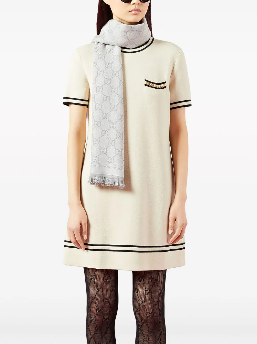 Gg wool scarf