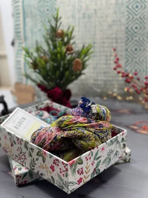 Gift set -Cotton Scarf and Cotton Pouch