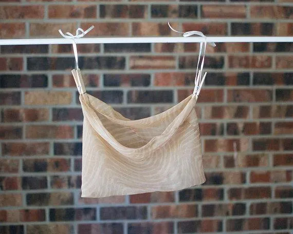 Glenty 100% Silk Scarf with Geometric Design Beige Infinty Scarf