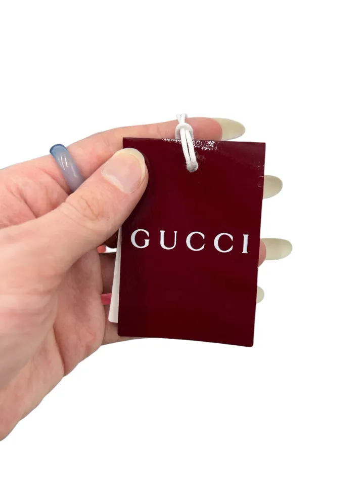Gucci Black Floral Carre