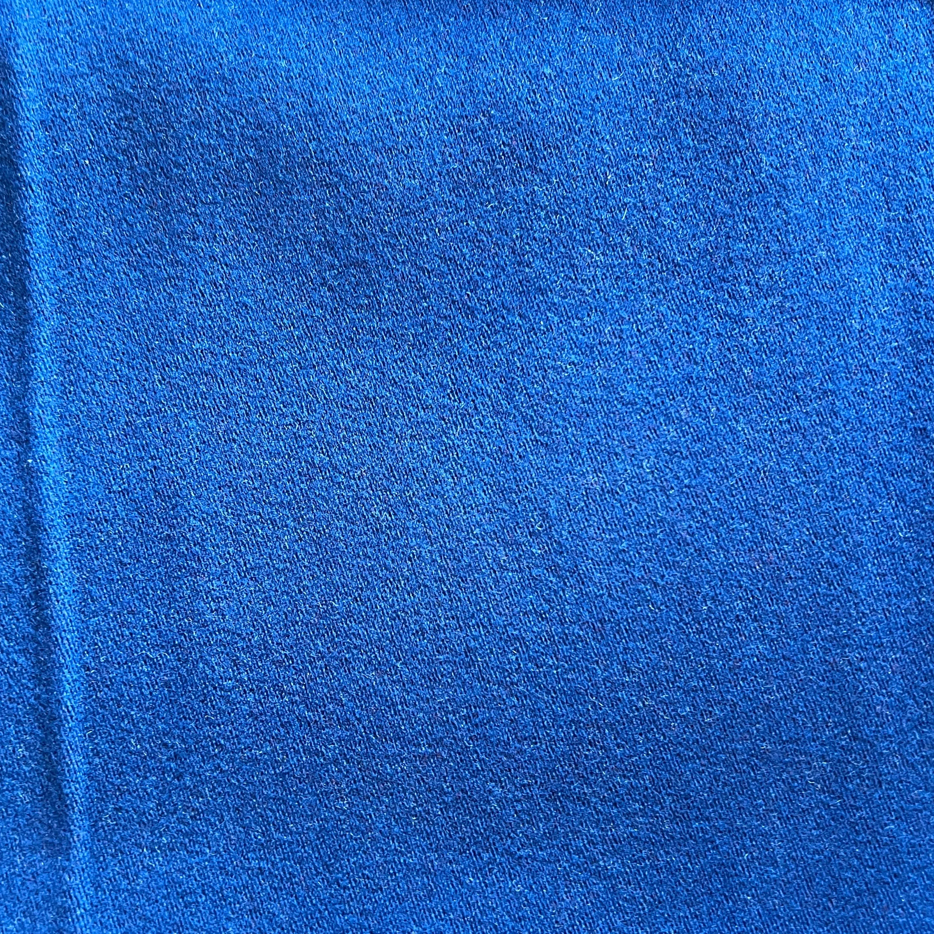 GUCCI Blue Red Jacquard Gucci Logo Wool Blend Scarf