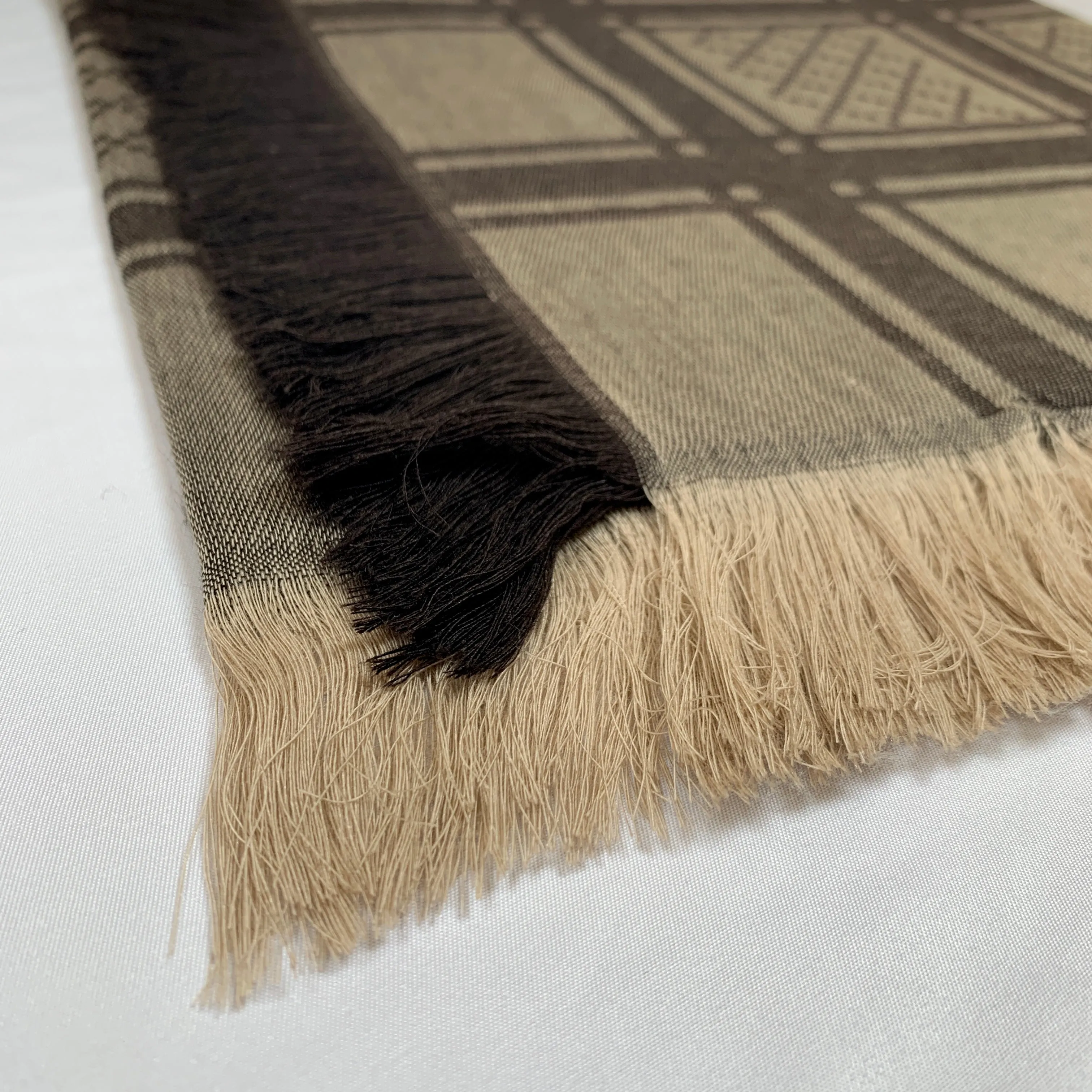 Gucci GG Guccissima Monogram Surviee Scarf in Brown