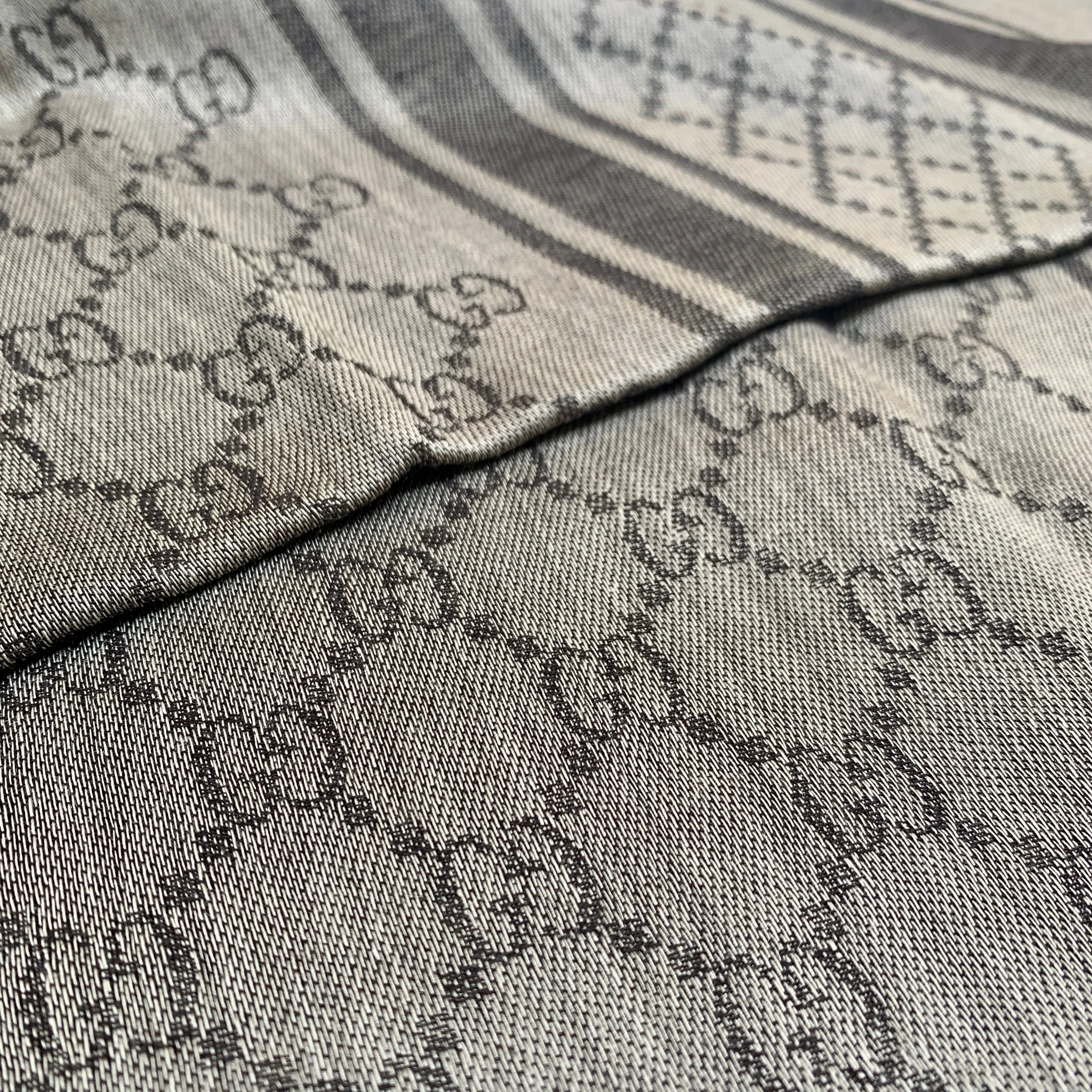 Gucci GG Guccissima Monogram Surviee Scarf in Brown