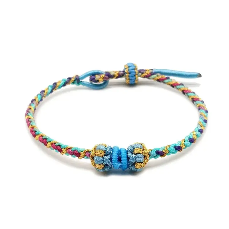 Hand-knitted Romantic Charm Bracelet