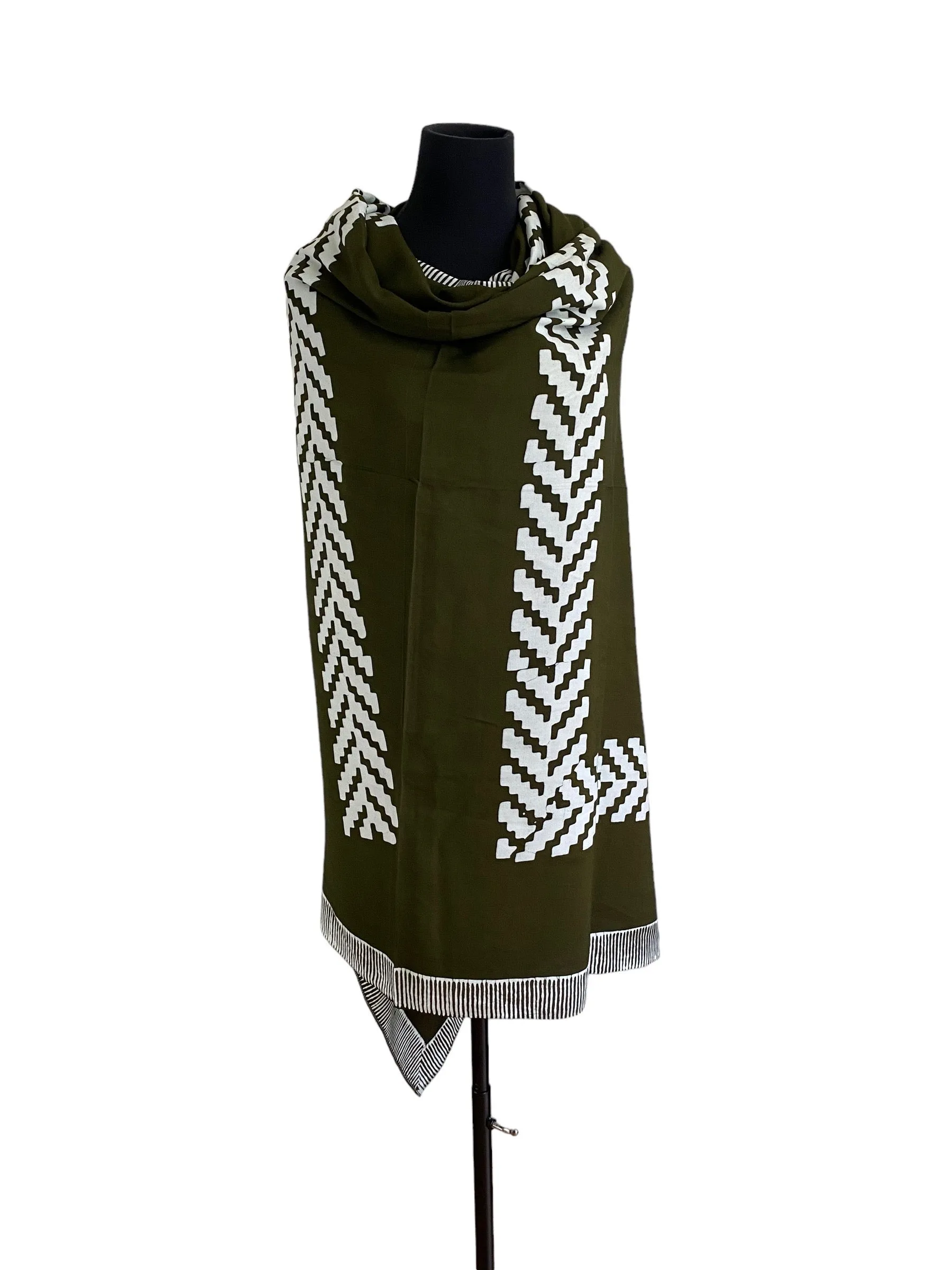 Hand Made Batik Love Scarf