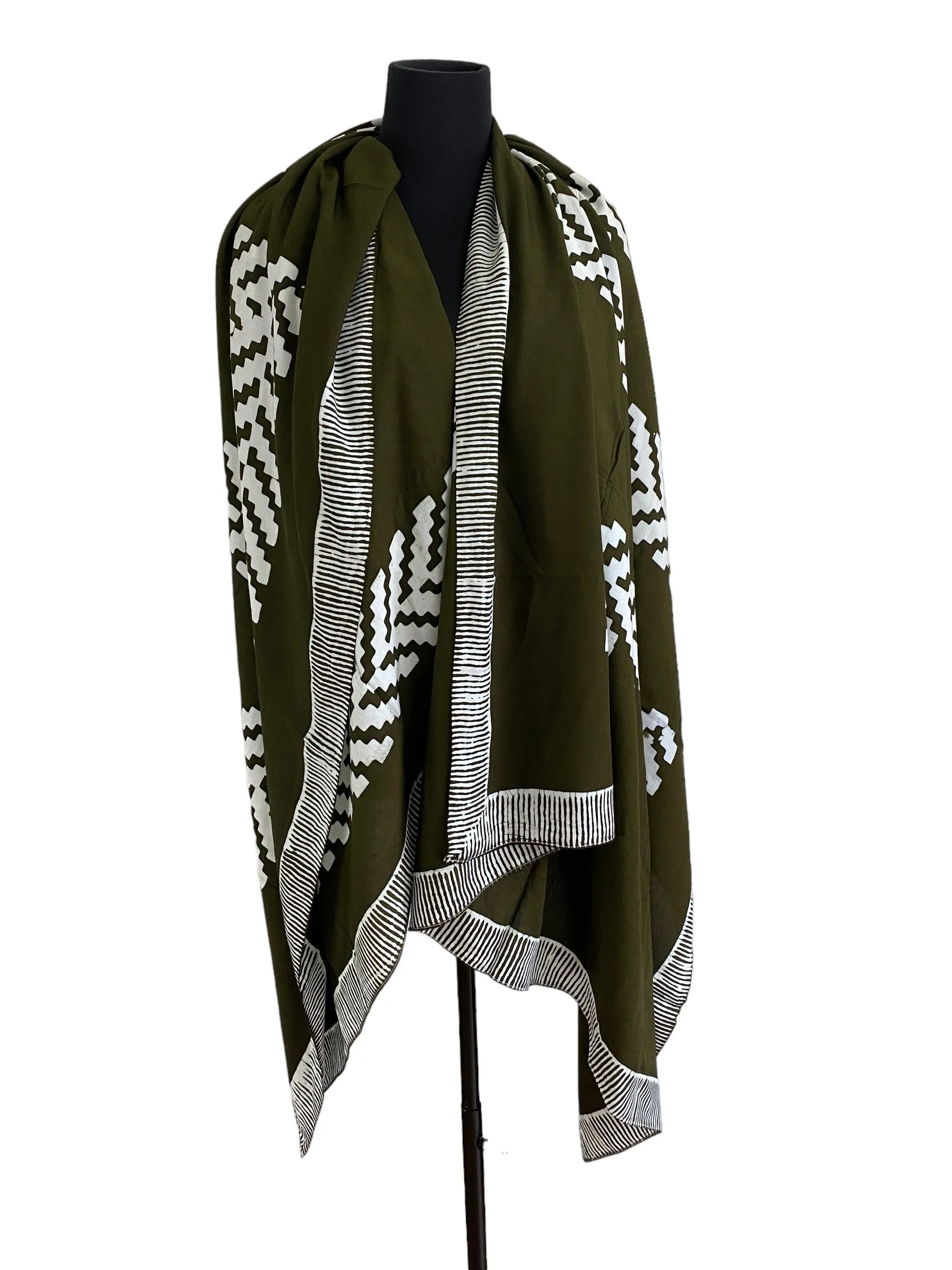 Hand Made Batik Love Scarf