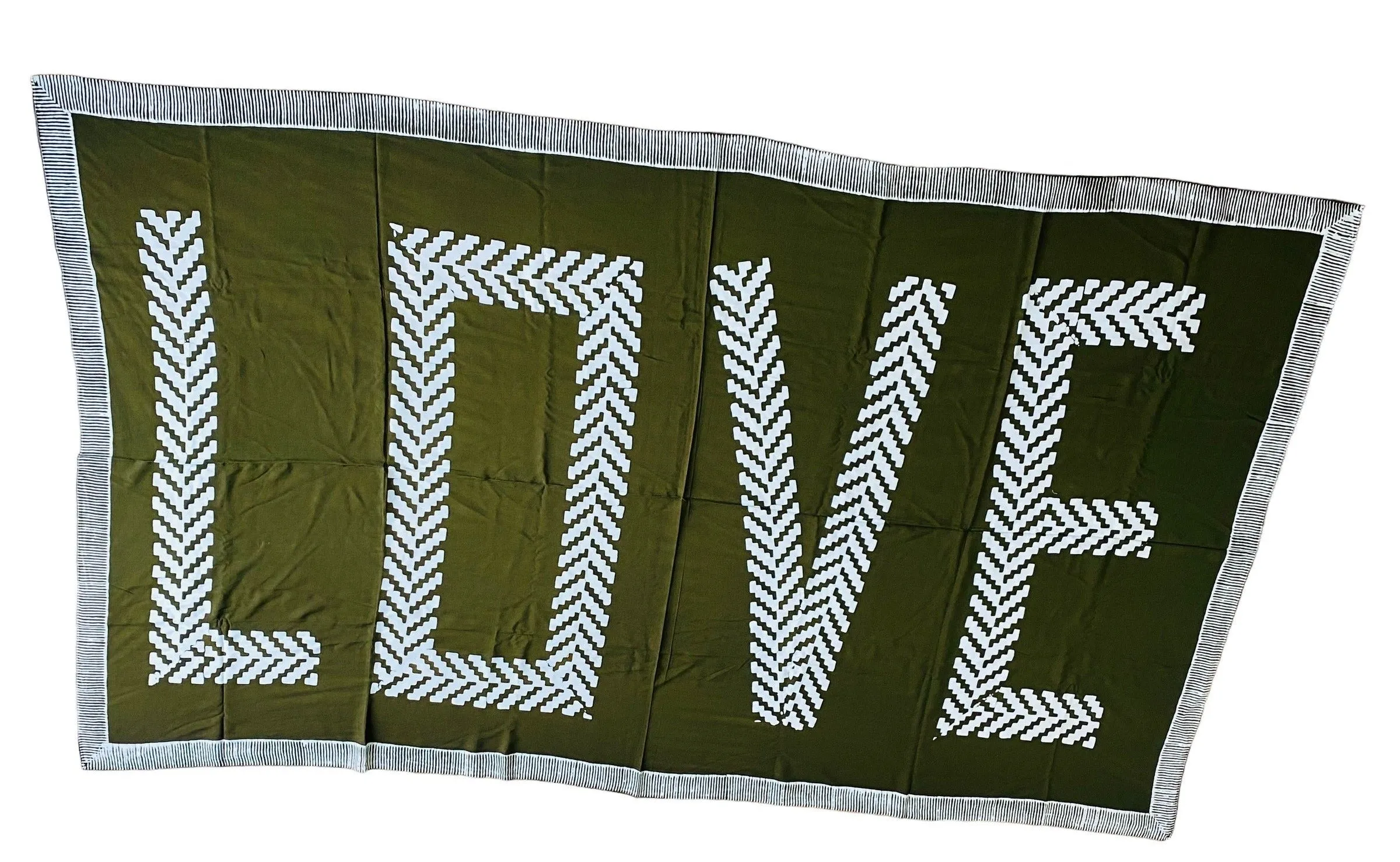 Hand Made Batik Love Scarf