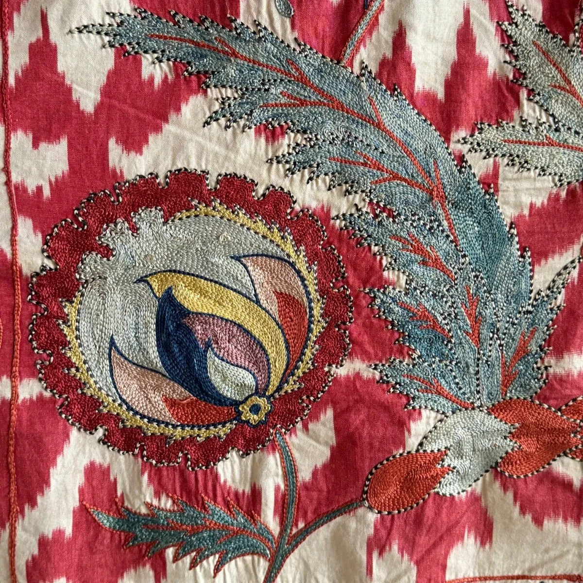 Hand Stitched Suzani (CSSU012224 | 81 x 69")