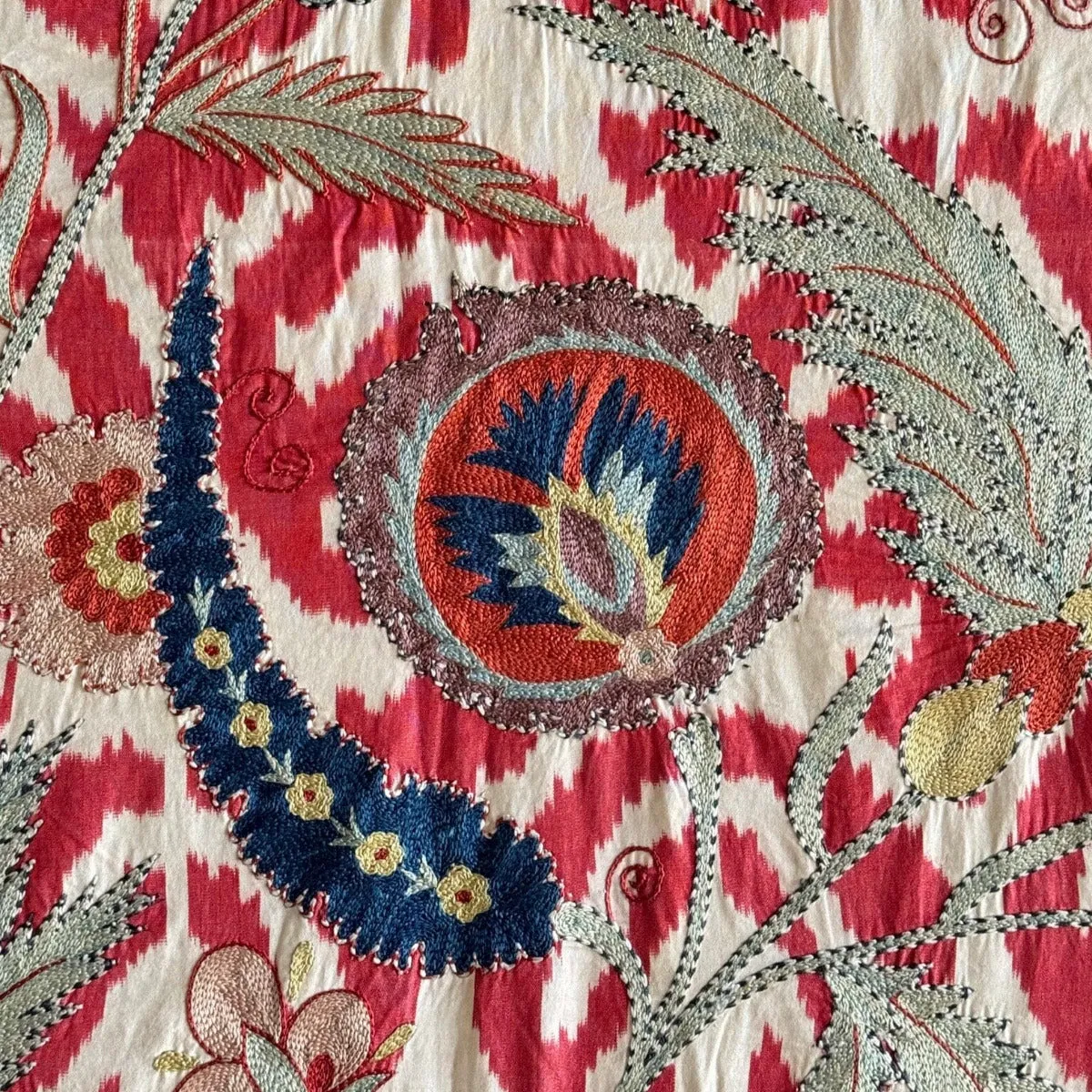 Hand Stitched Suzani (CSSU012224 | 81 x 69")