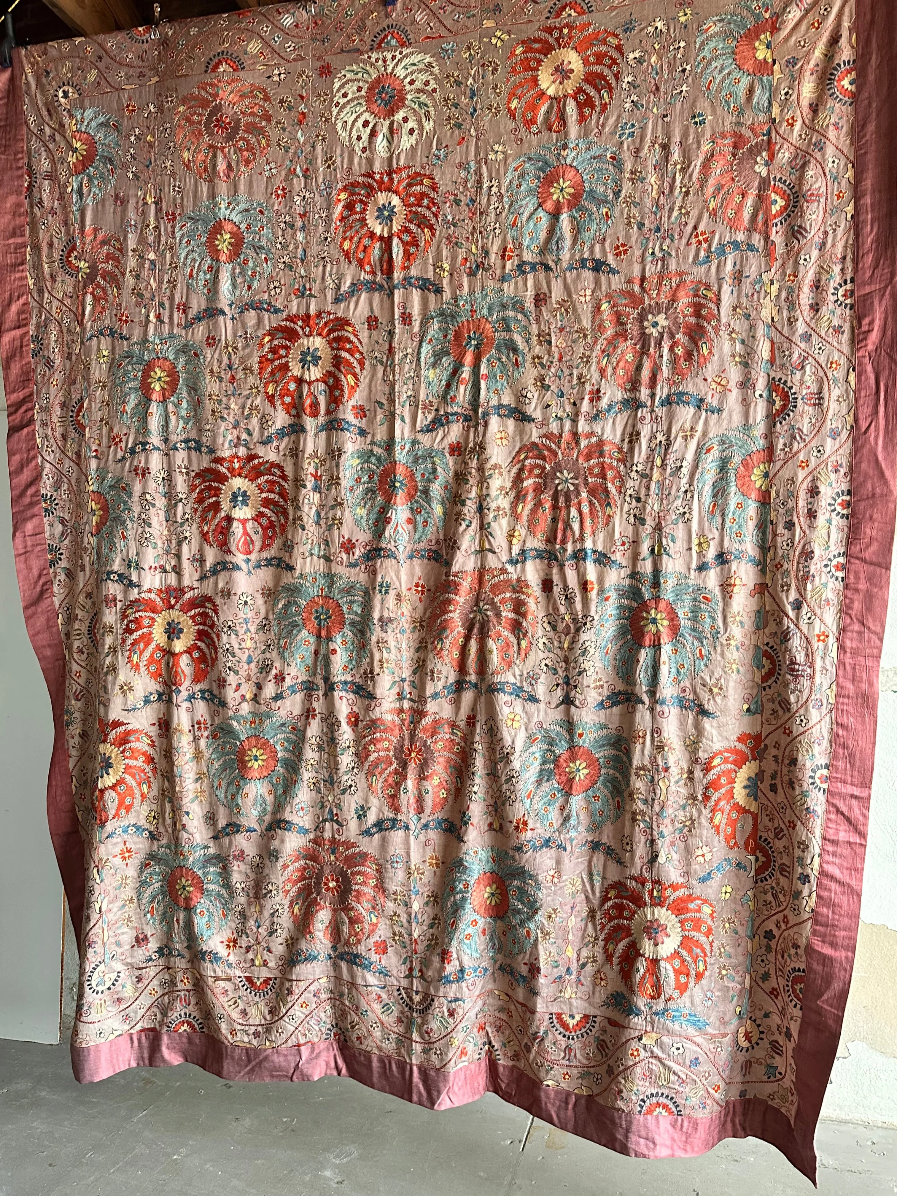 Hand Stitched Suzani (CSSU071023 | 122 x 102")