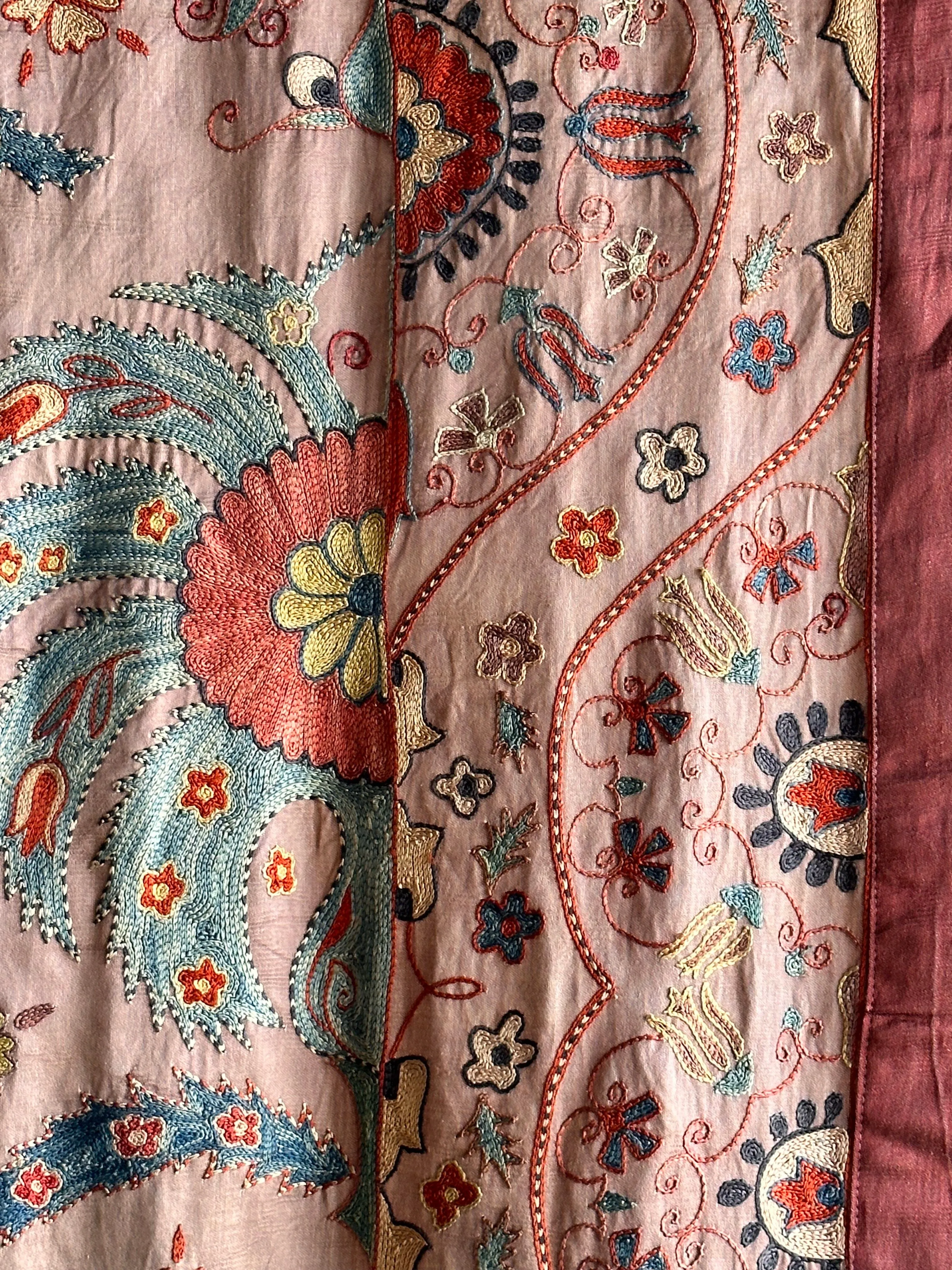 Hand Stitched Suzani (CSSU071023 | 122 x 102")