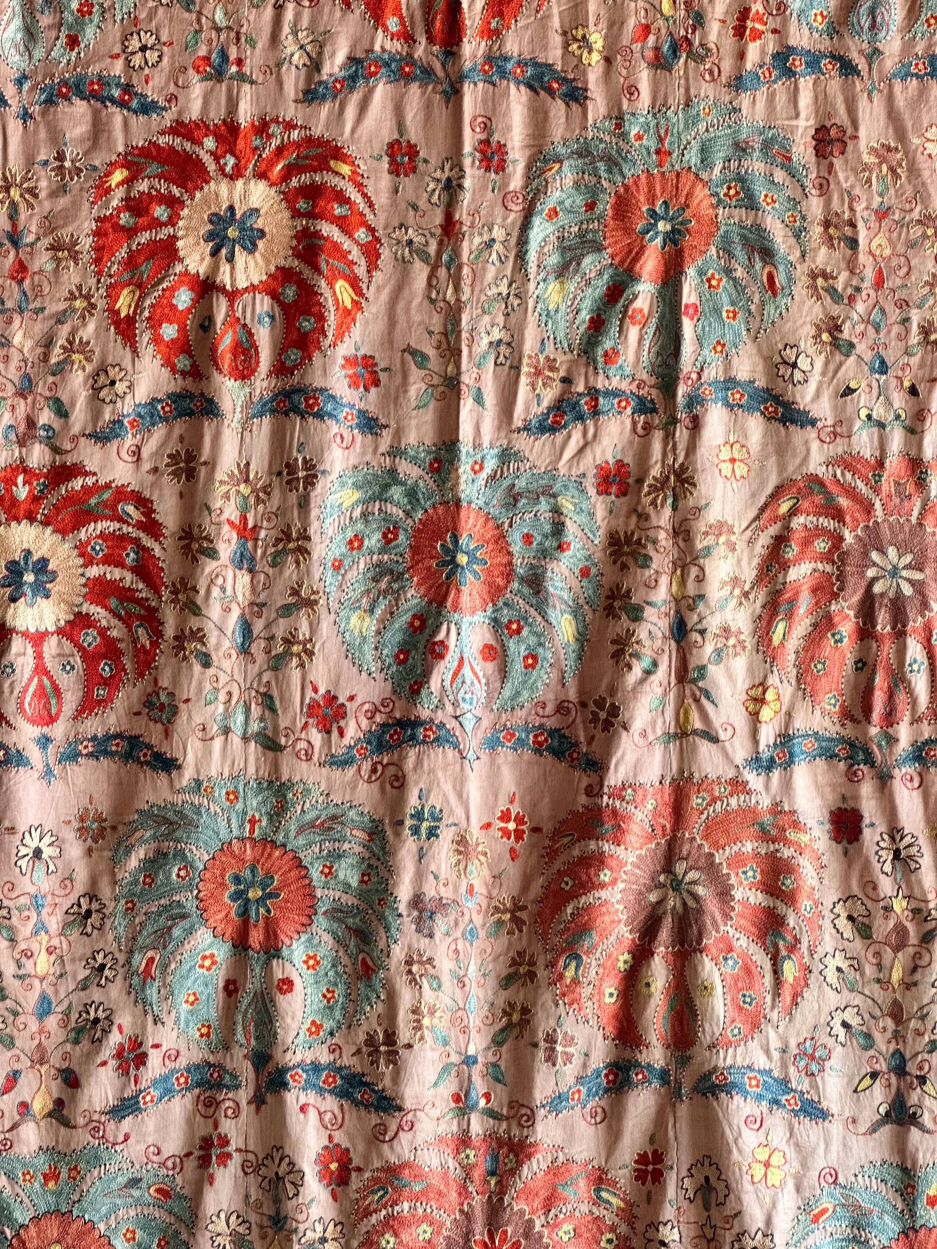 Hand Stitched Suzani (CSSU071023 | 122 x 102")